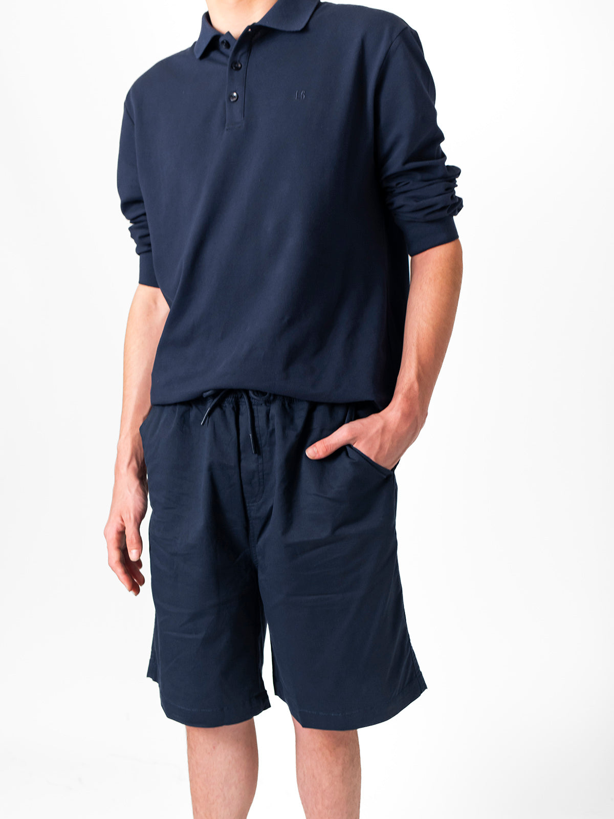 Adult Basic Chino Short - Navy