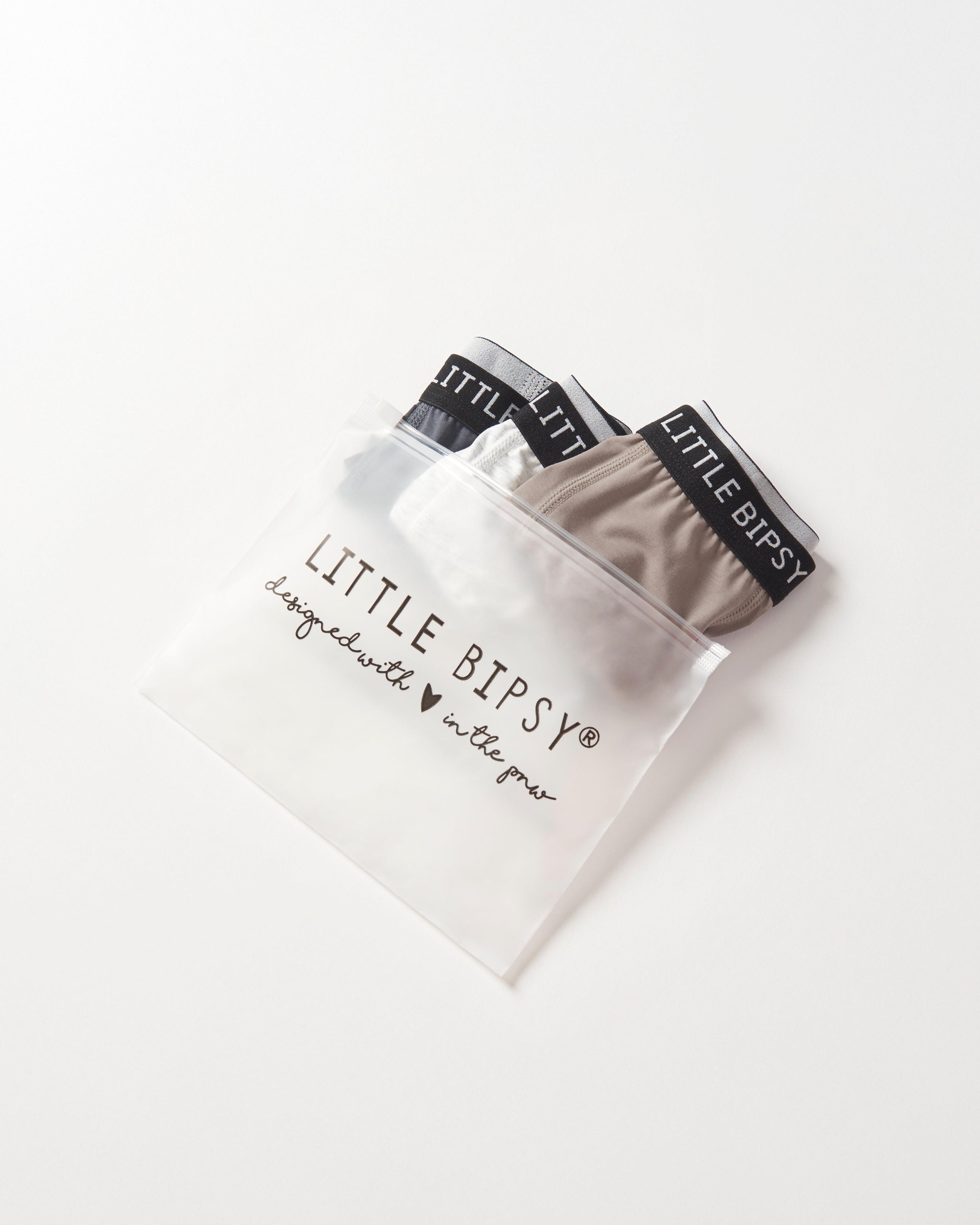 Boxer Brief 3-Pack - Smoke, Light Heather Grey, Mushroom