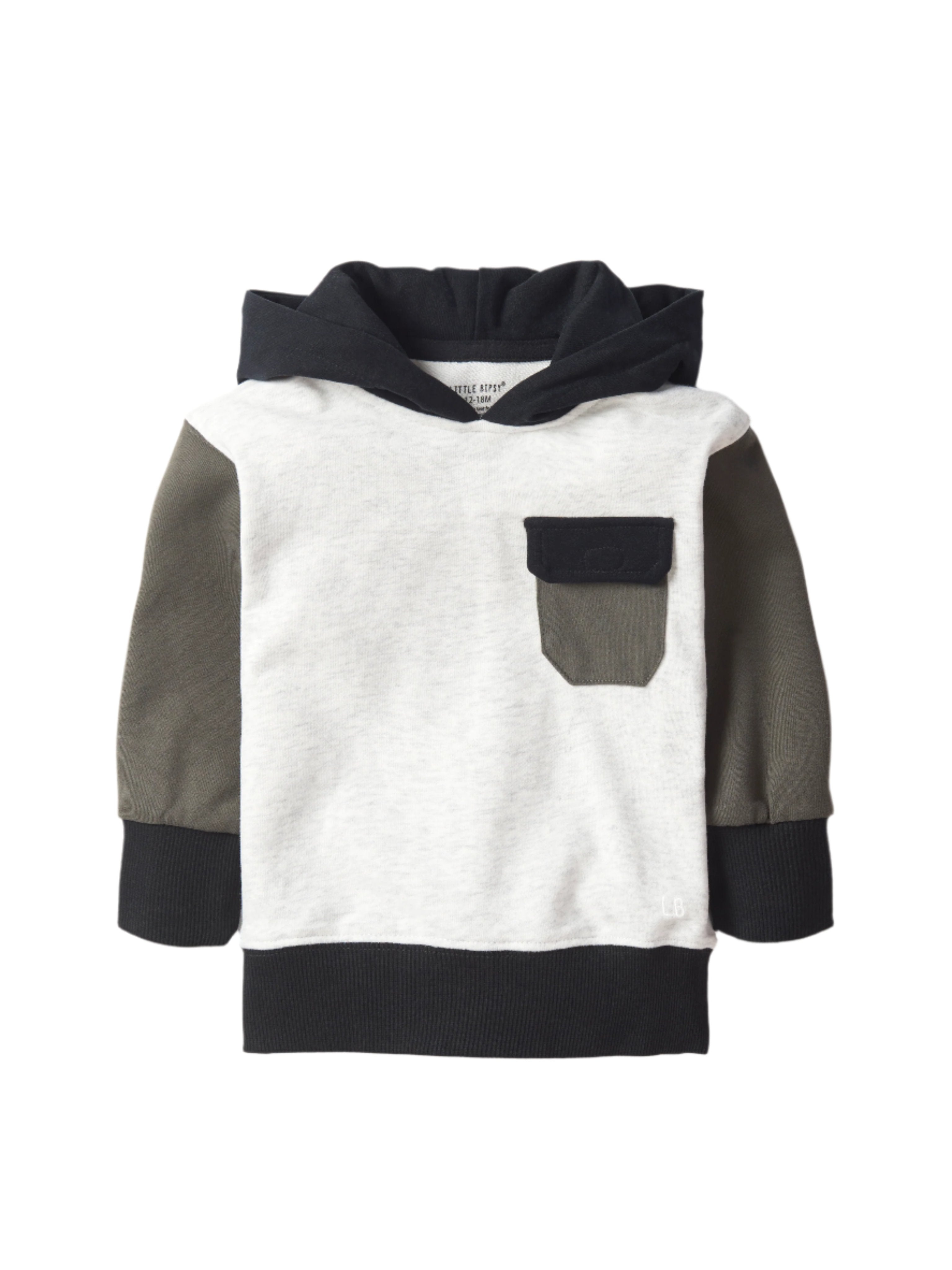 Primary color block hoodie new arrivals