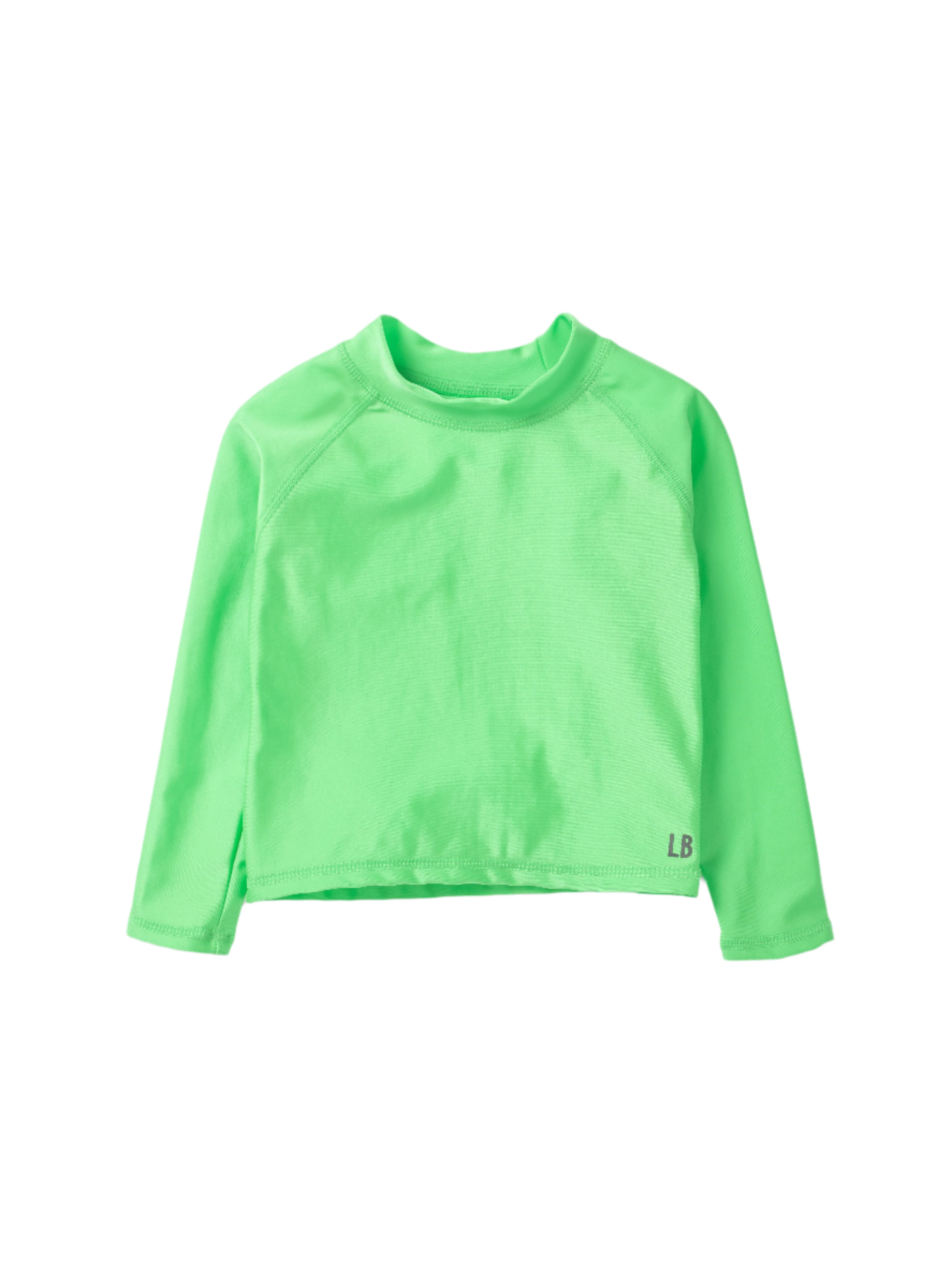 Kids Green Rash Guard Swim Shirt Little Bipsy