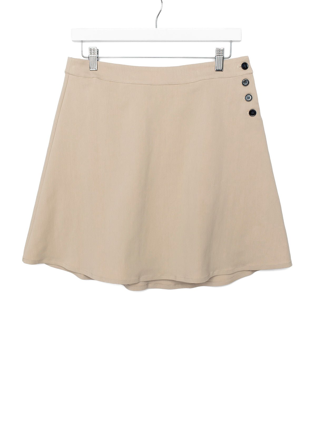 Kids Basic Uniform Skirt - Tan - Little Bipsy