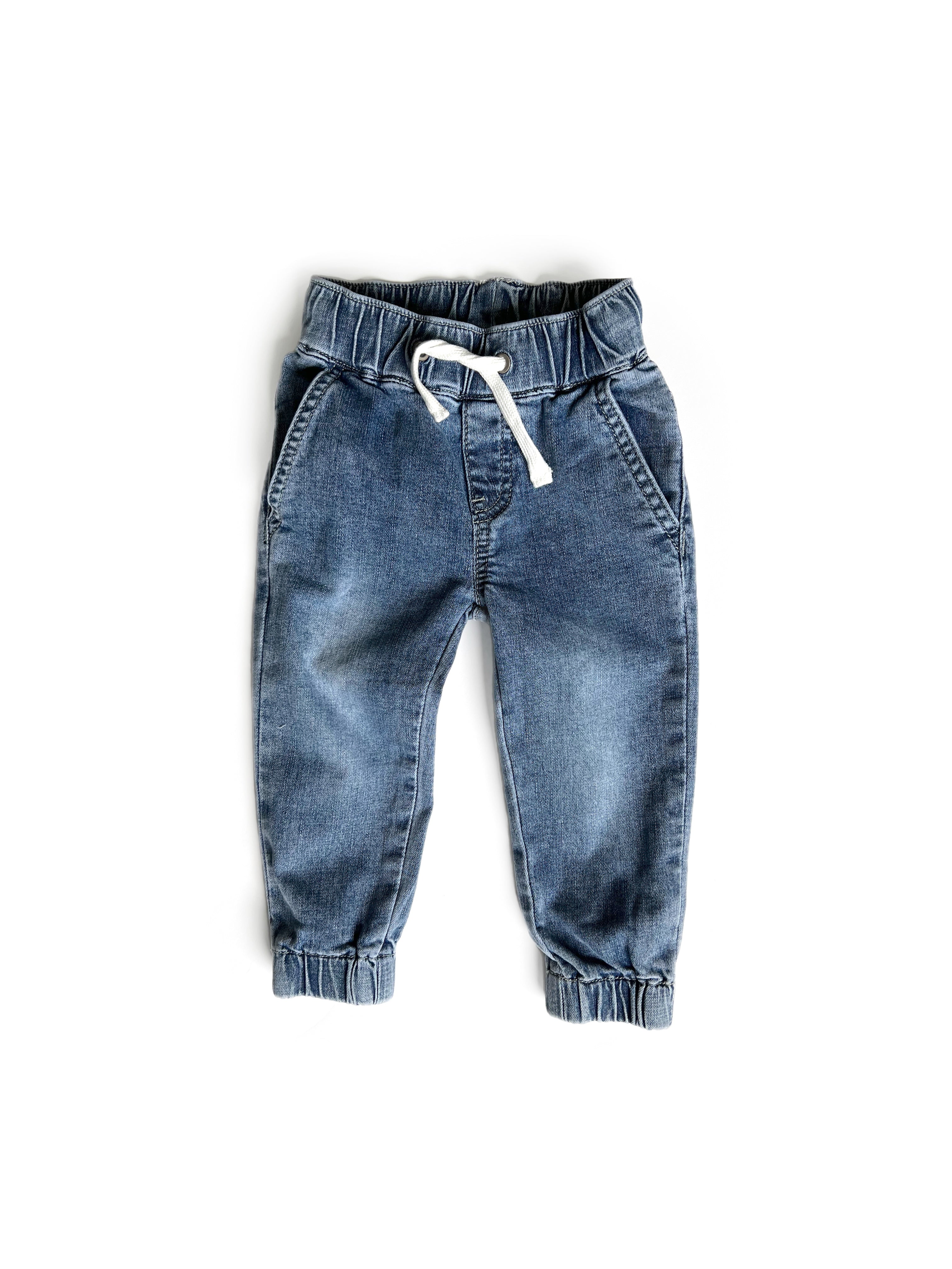 Mary Kids Denim Jogger Jeans Little Bipsy 9Y