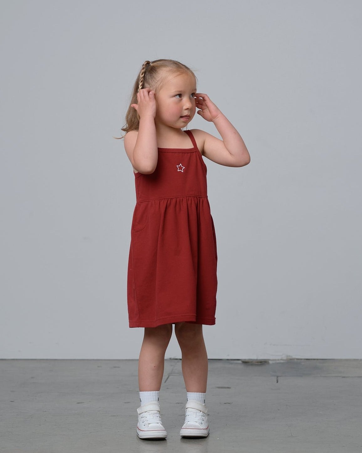 Jersey Tank Dress - Red Jersey Tank Dress - Red