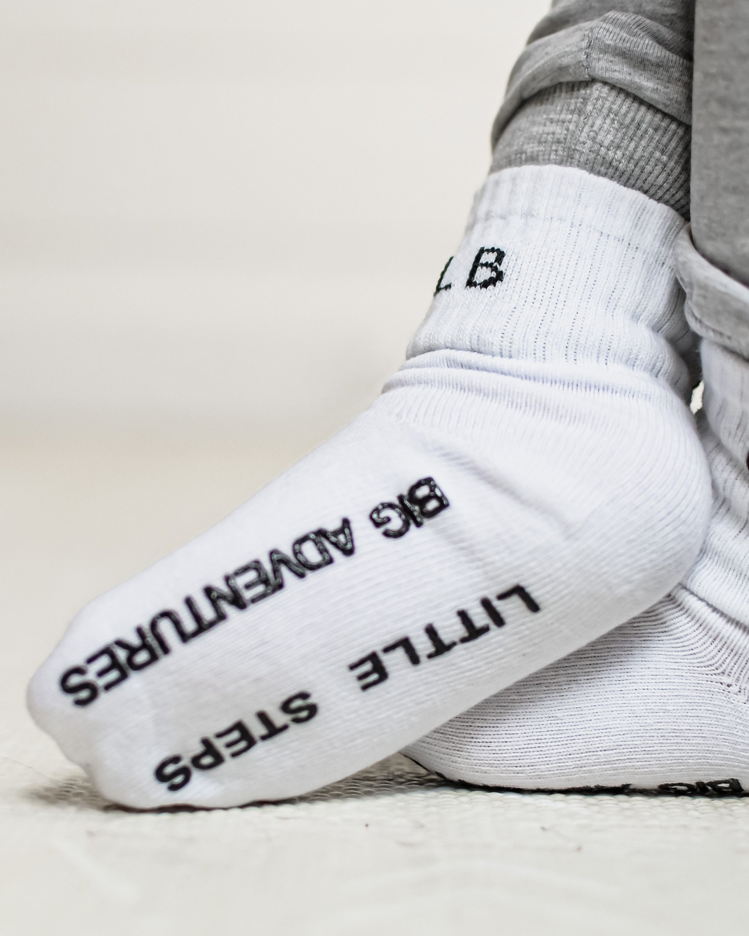 Sock 3-Pack - White - Little Bipsy Collection