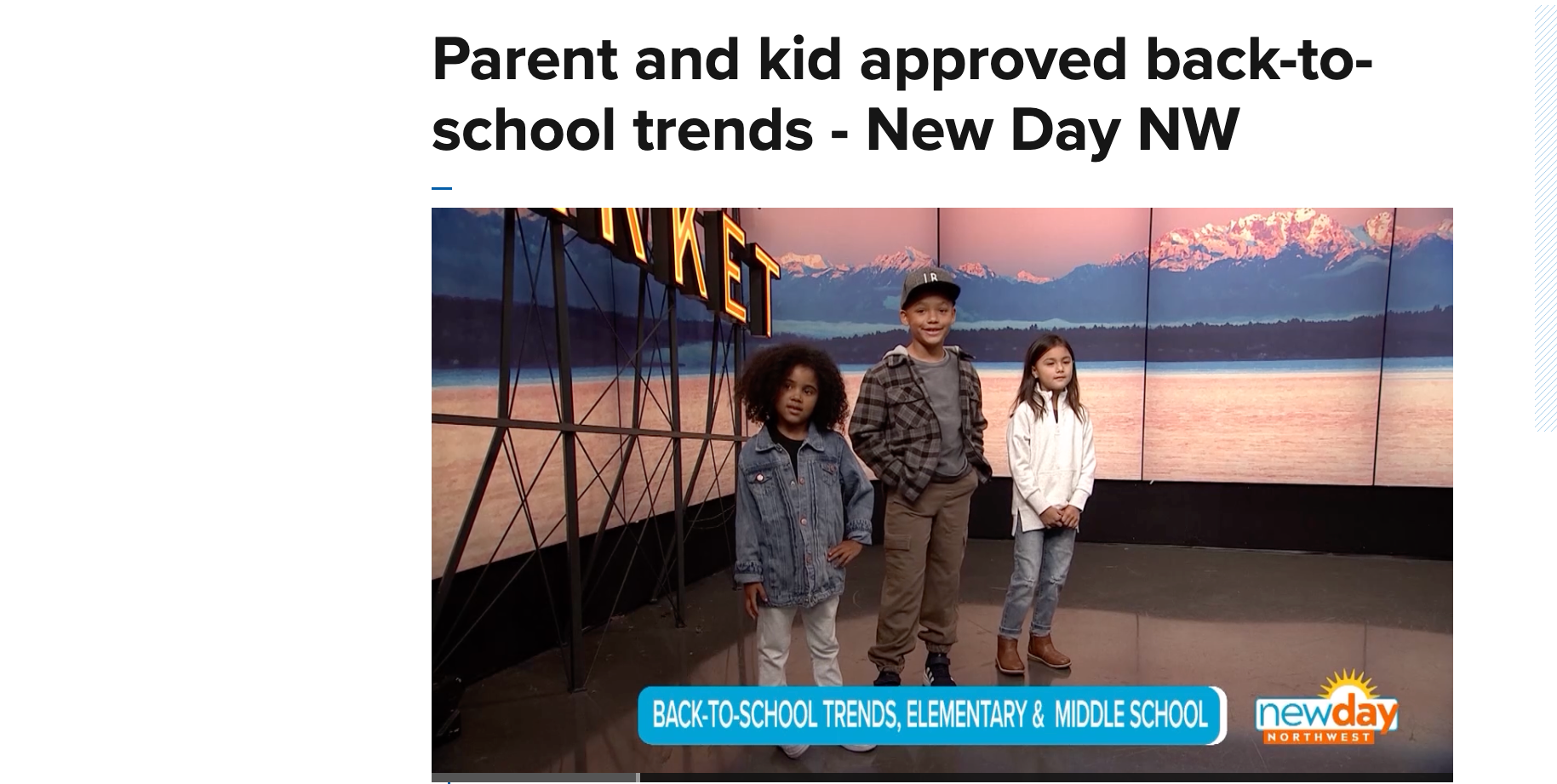 Little Bipsy Featured on New Day Northwest: Back-to-School Must-Haves