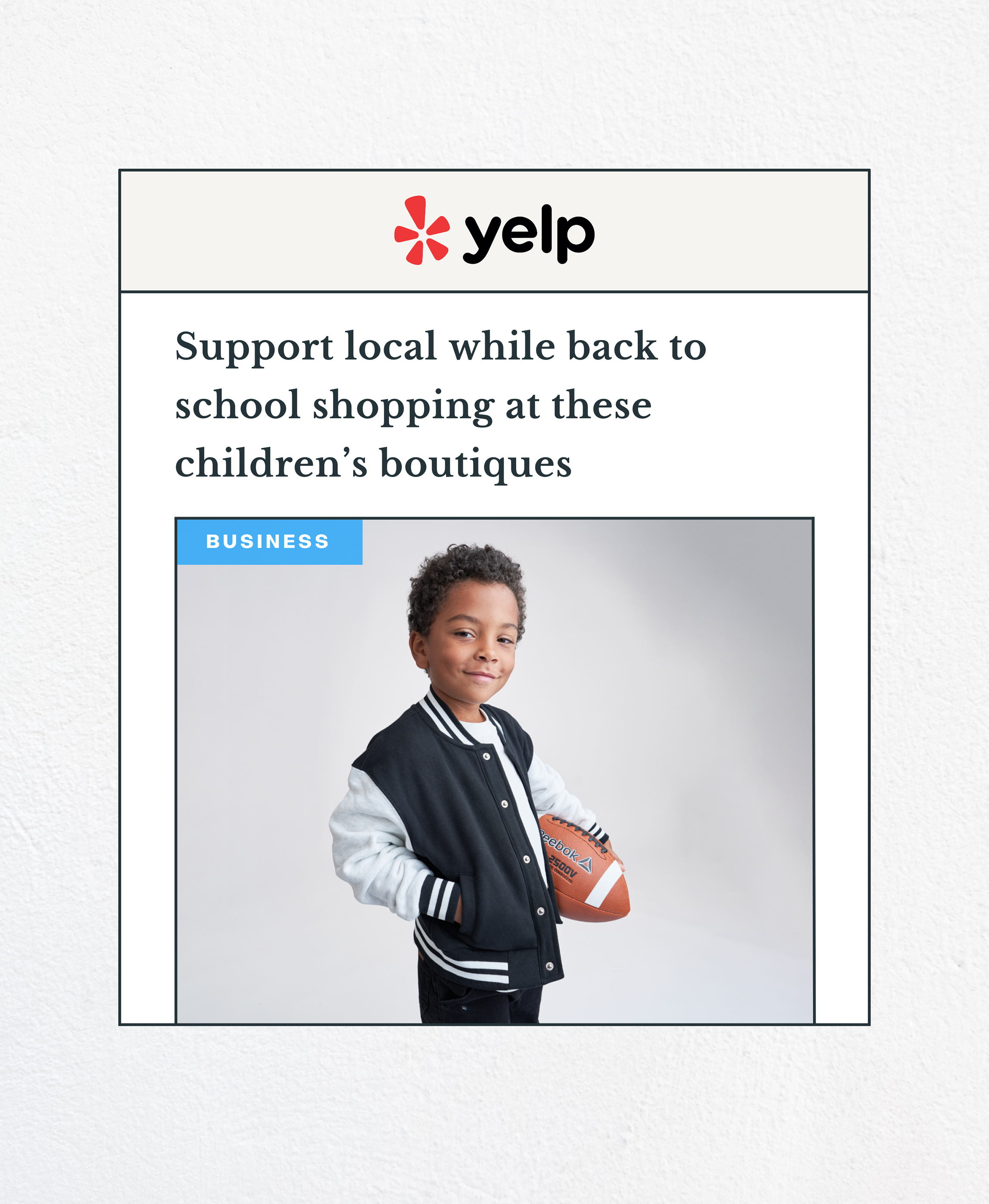 We're Featured on Yelp as a Top Spot for Back-to-School Shopping!