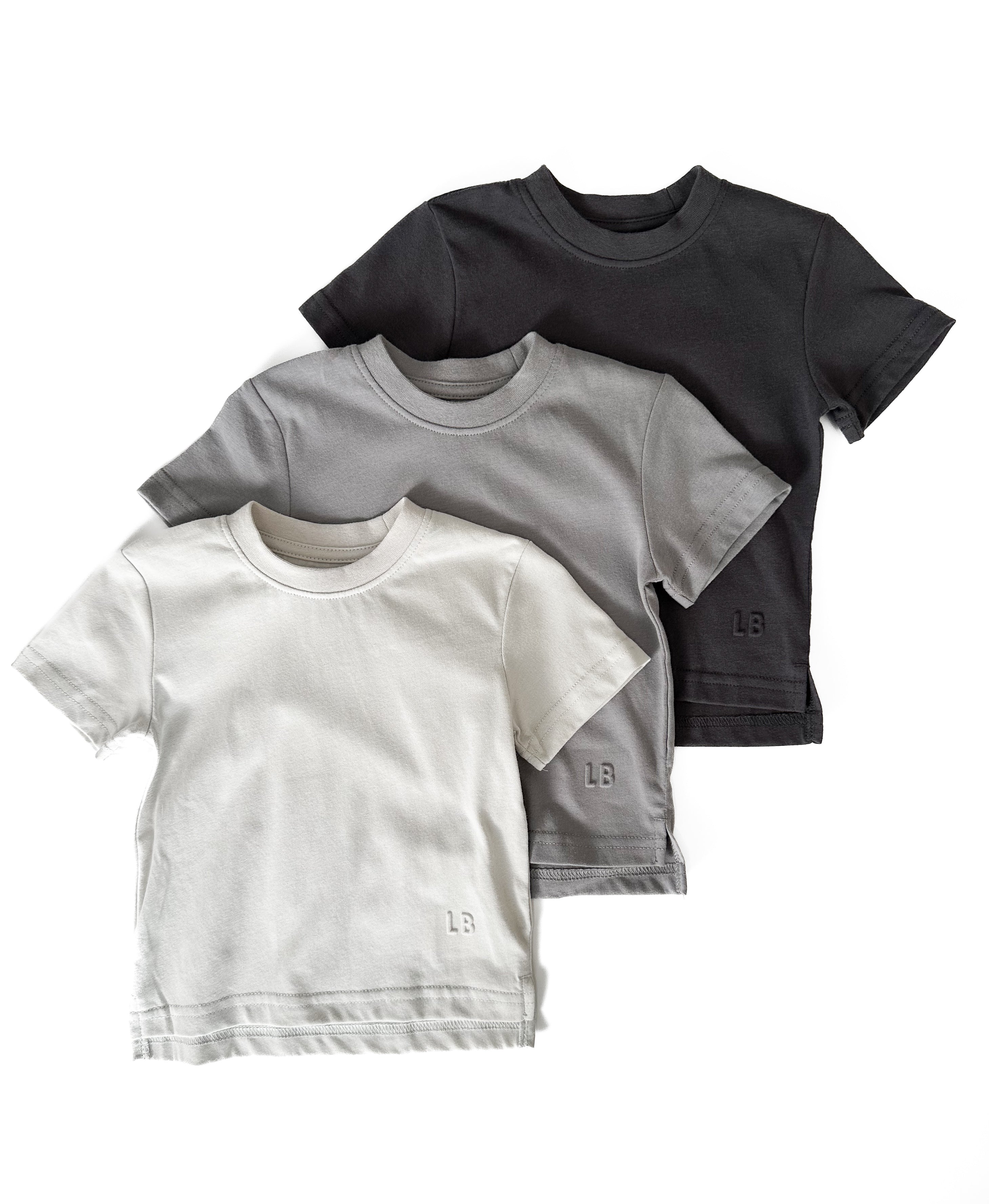 Elevated Tee 3-Pack - Grey