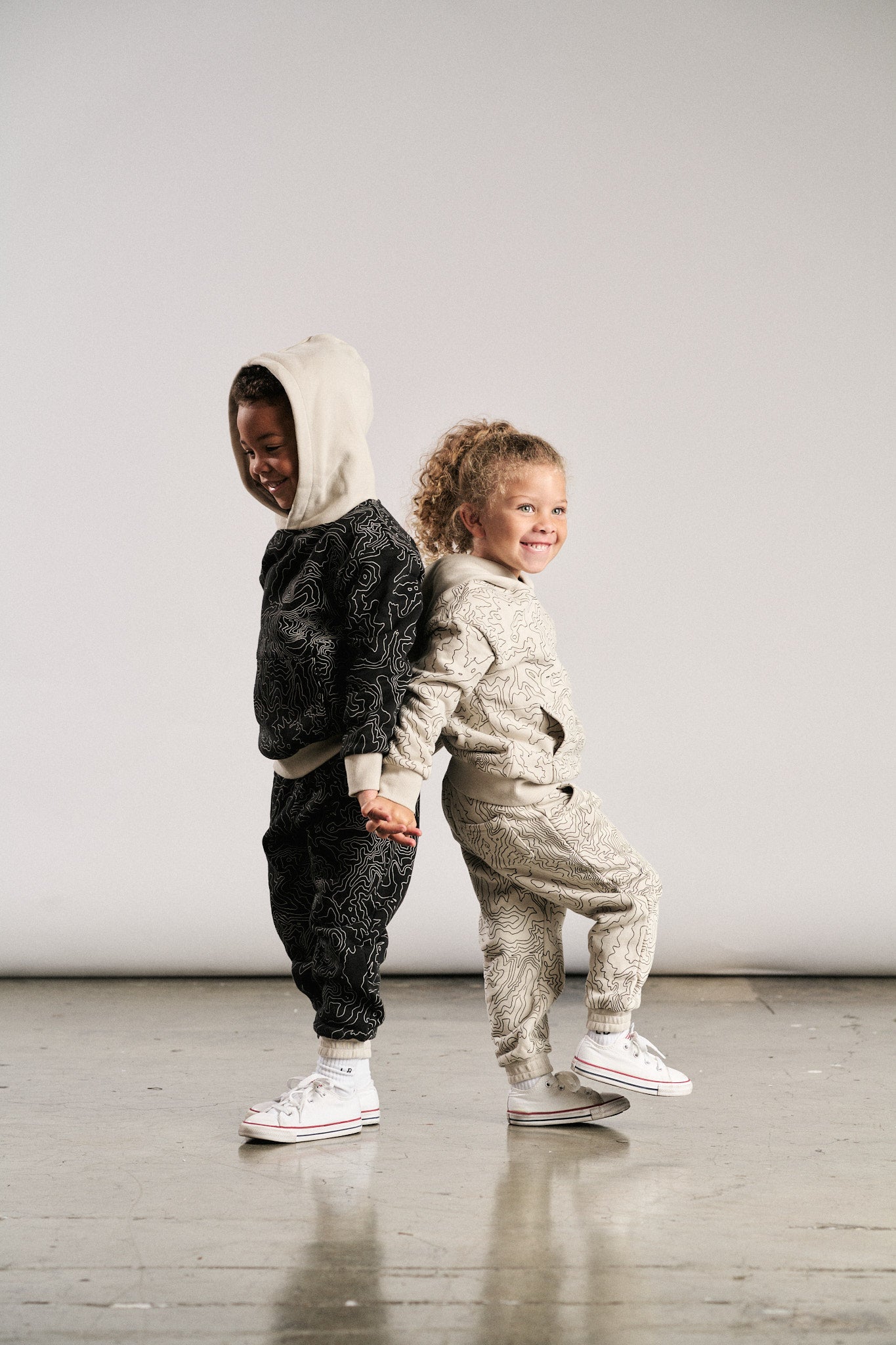 Little Bipsy and George online Hat winter collab set 2-3t