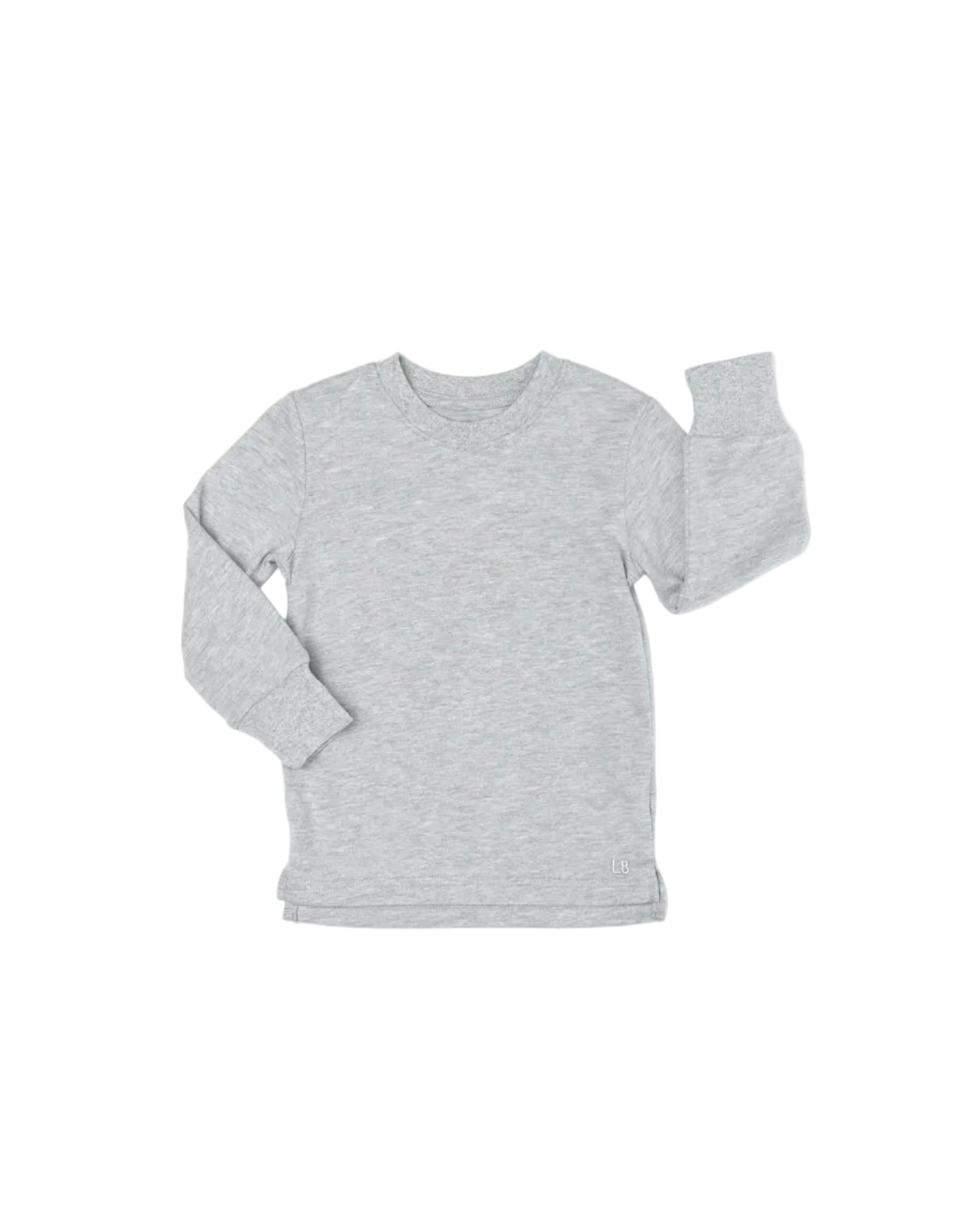 Long Sleeve Elevated Tee - Grey