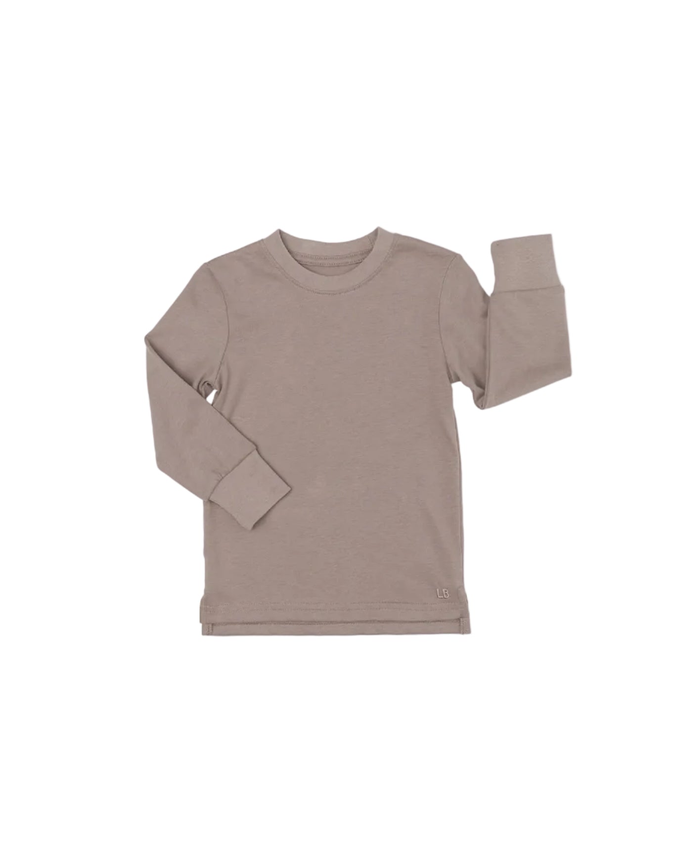 Long Sleeve Elevated Tee - Mushroom