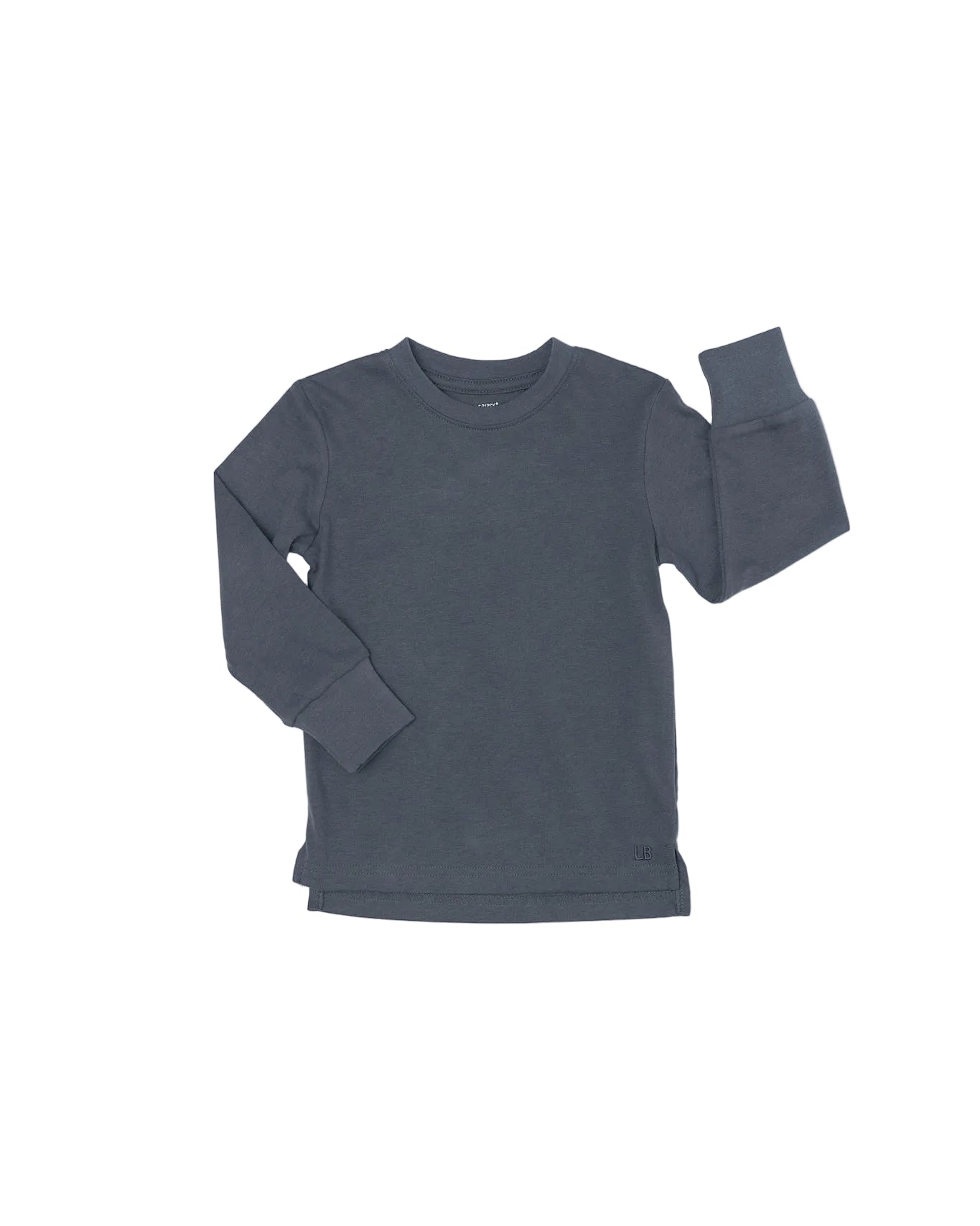 Long Sleeve Elevated Tee - Smoke