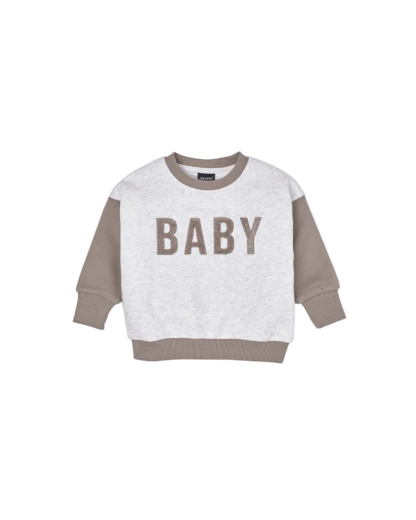 Baby Elevated Crewneck - Mushroom