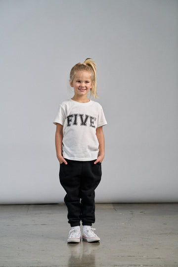 5th B-Day Elevated Tee - White