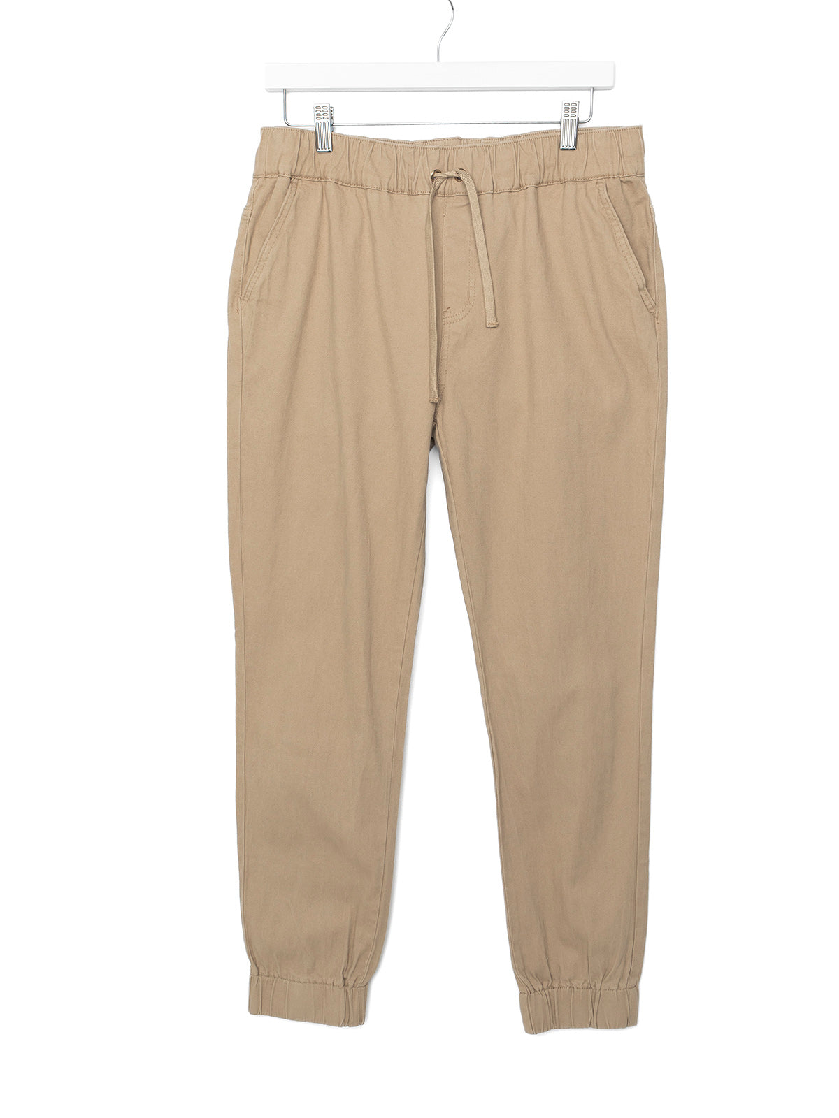 Adult Basic Chino Jogger - Camel