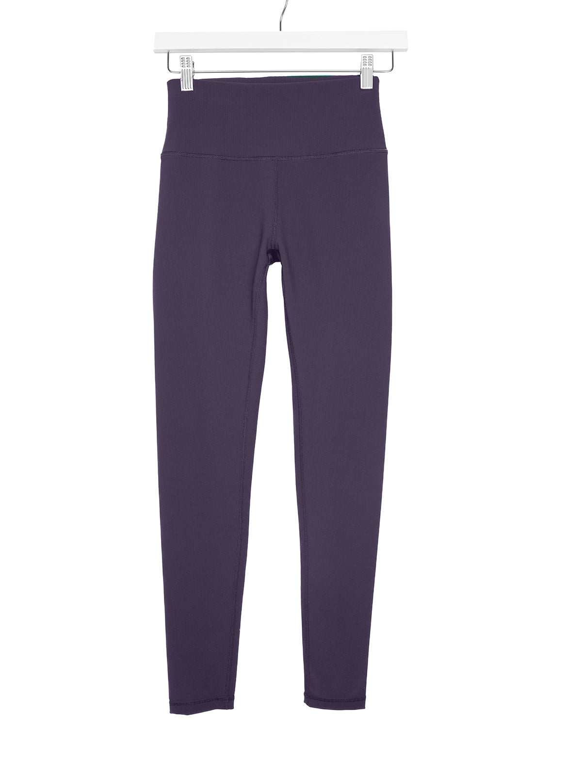 Women's Athletic Ribbed Legging - Plum