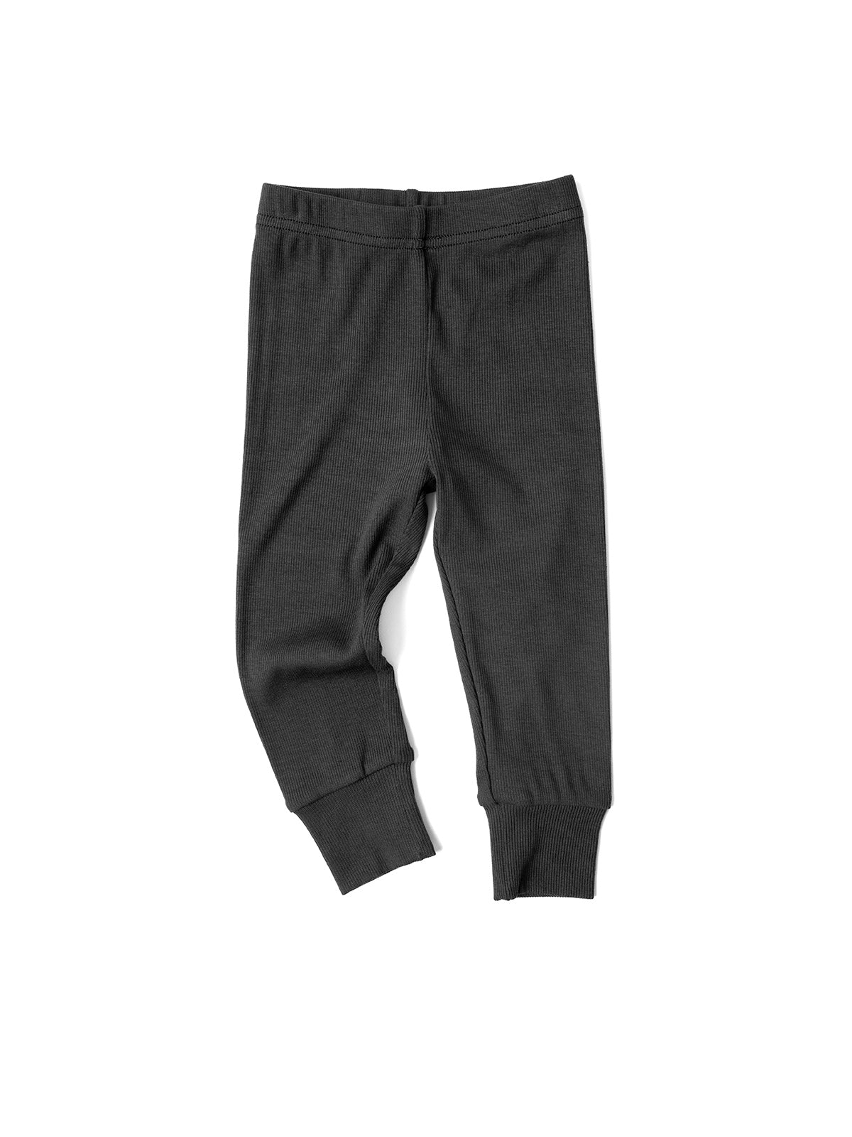 Ribbed Legging - Charcoal