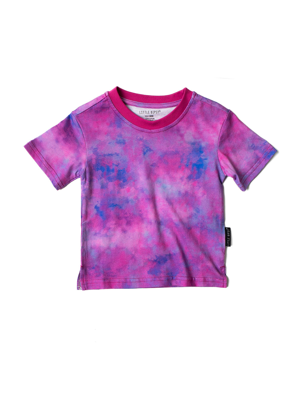 Kids Watercolor TShirt Pink Little Bipsy Collection