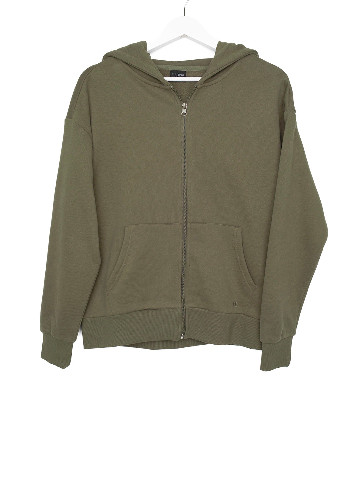 Adult Classic Zip Hoodie - Dark Moss