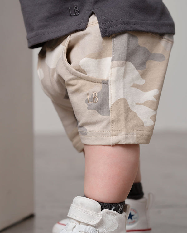 Harem Short - Faded Camo