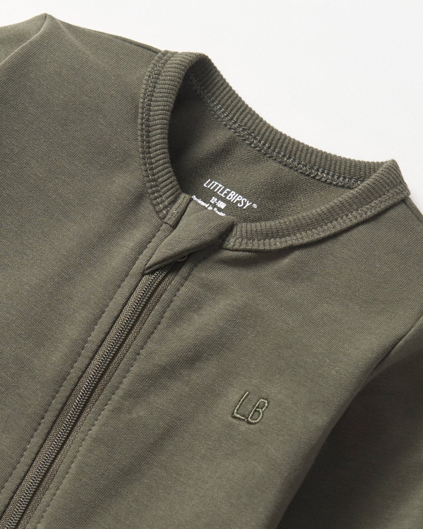 2 - Way Zip Romper - Hunter - Little Bipsy