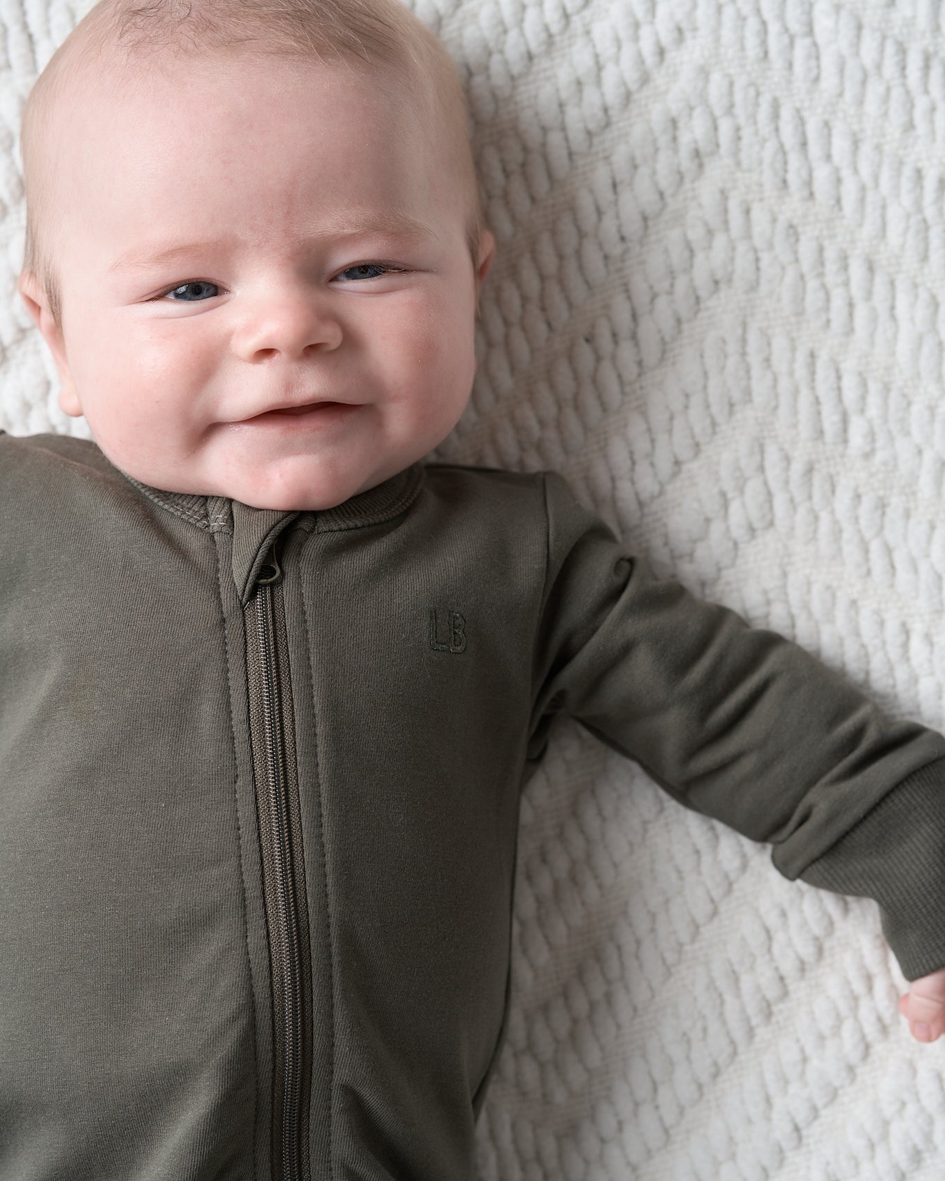 2 - Way Zip Romper - Hunter - Little Bipsy