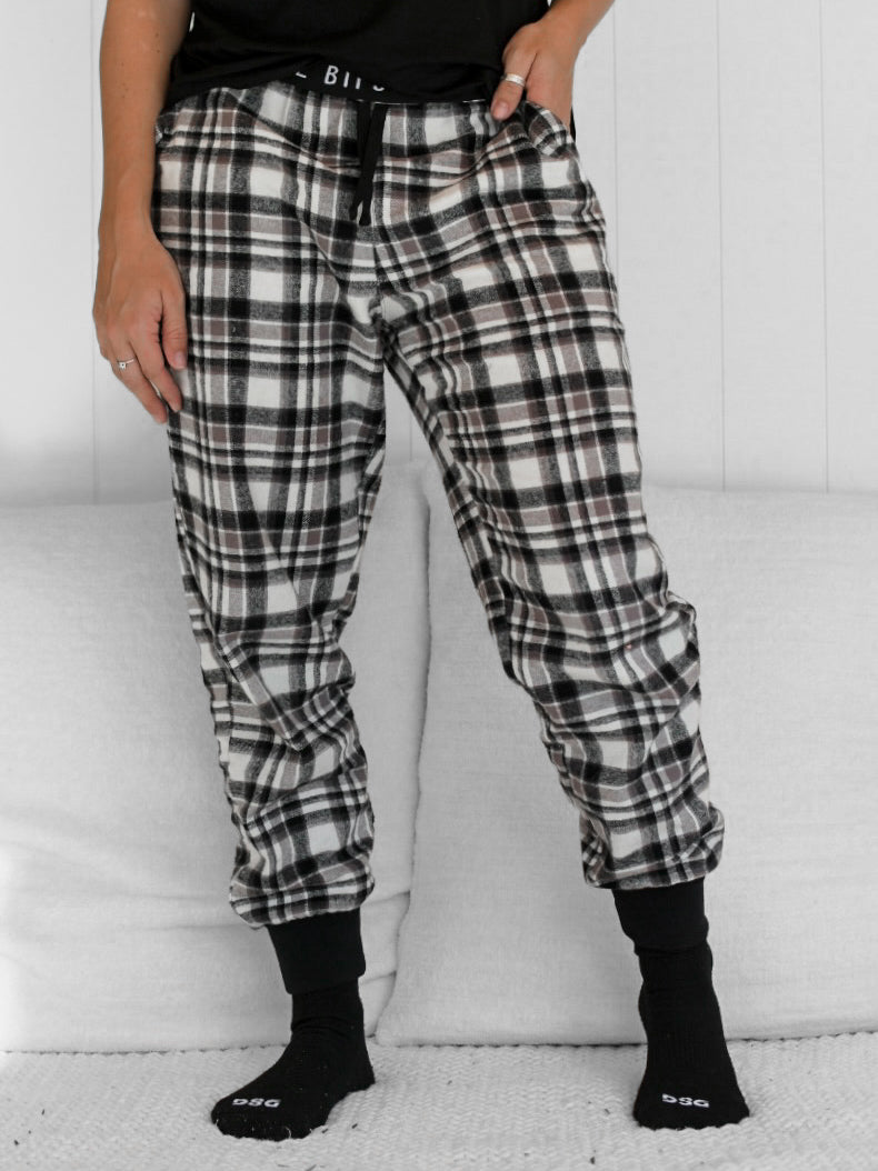 Adult Lounge Jogger - Monochrome