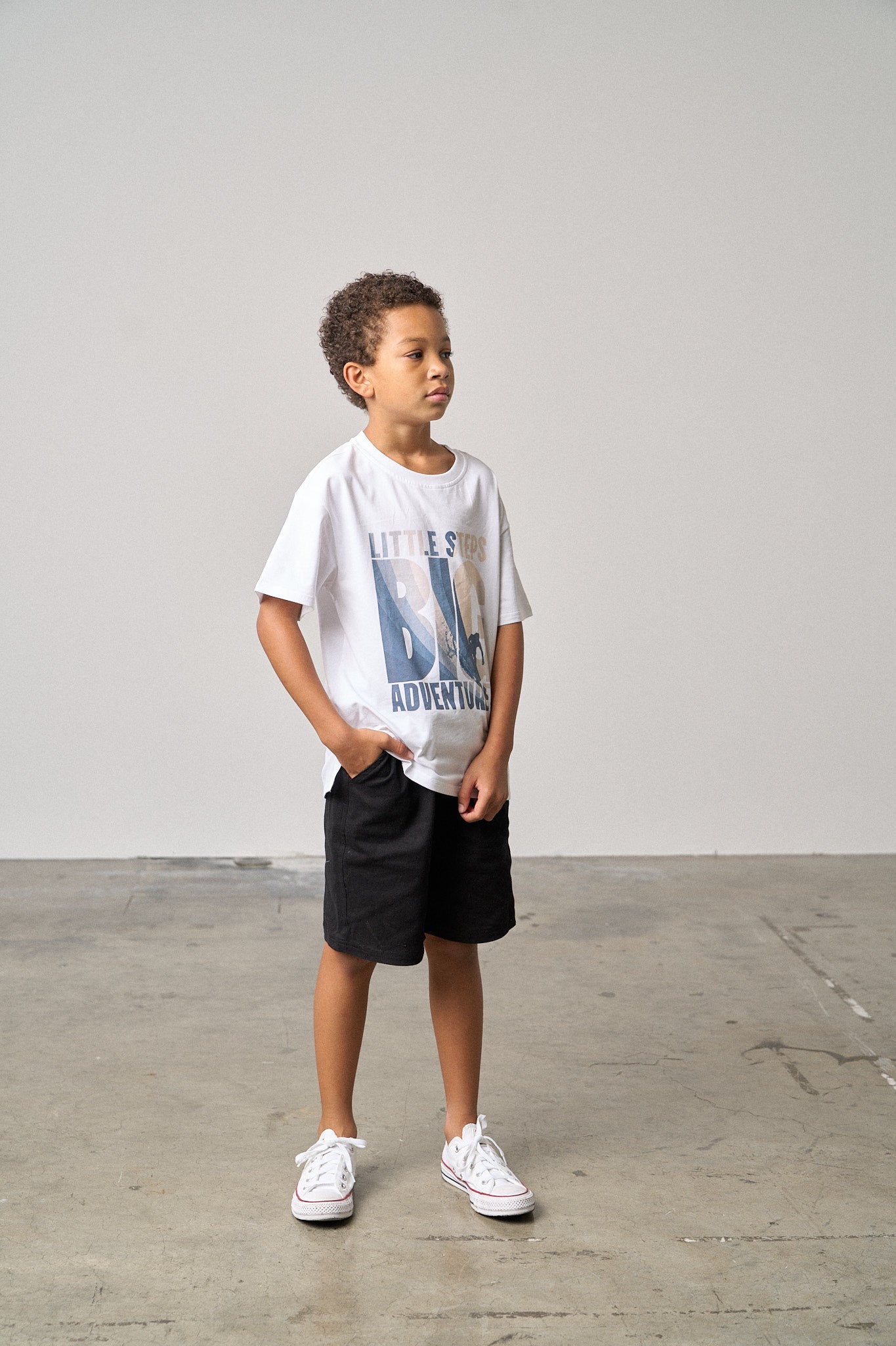 Cotton Twill Short - Black