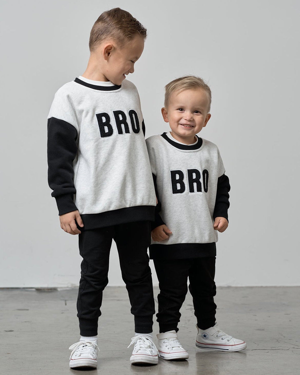 Bro Elevated Crewneck - Black