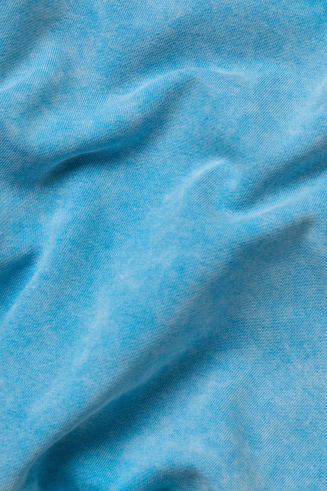 Washed Crewneck - Electric Blue