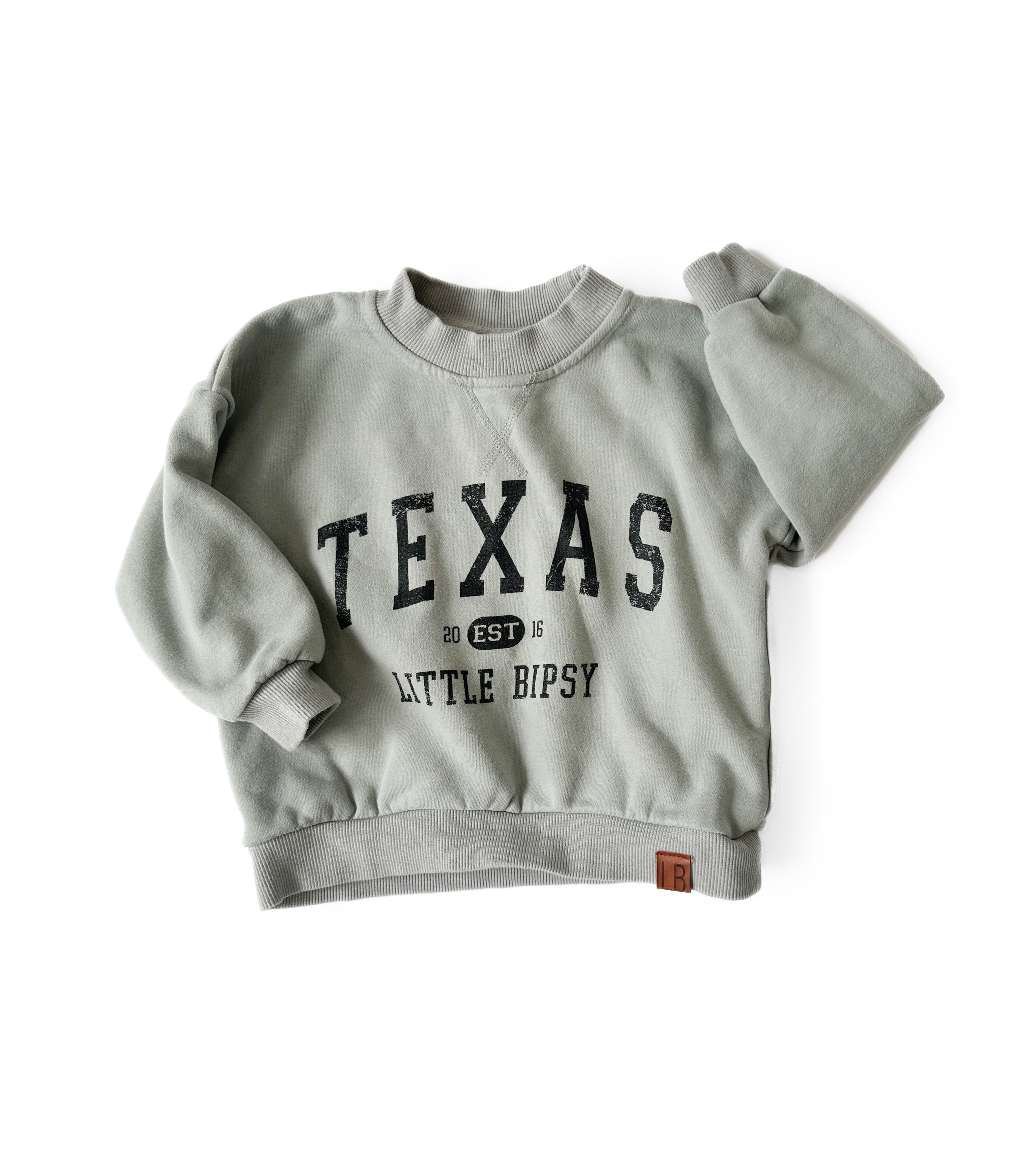 TEXAS Crewneck - Fern