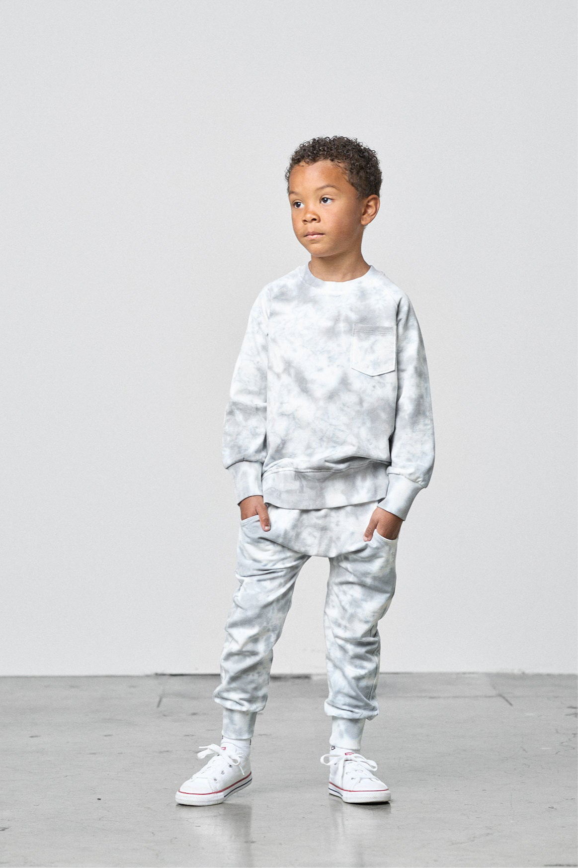 Marble Pullover - Grey