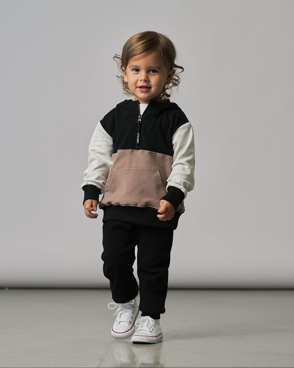 Block Pocket Hoodie
