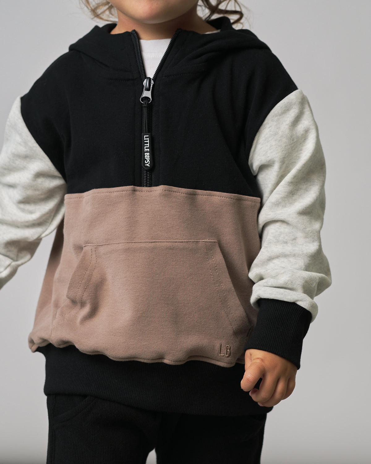 Block Pocket Hoodie