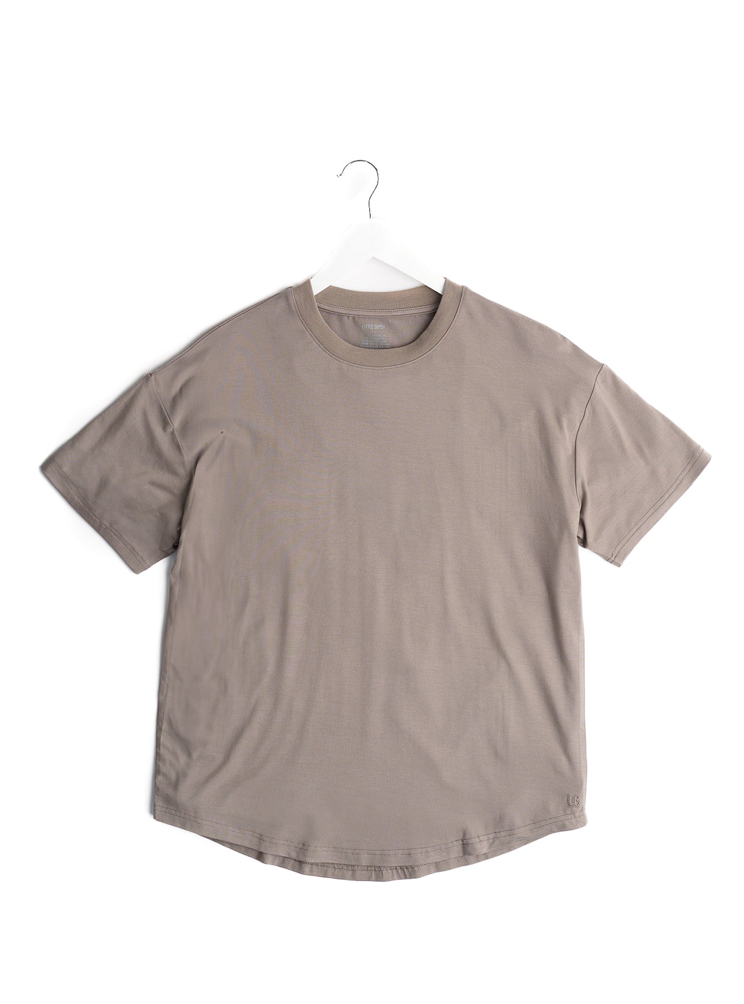 Adult Oversized Bamboo Tee - Mushroom