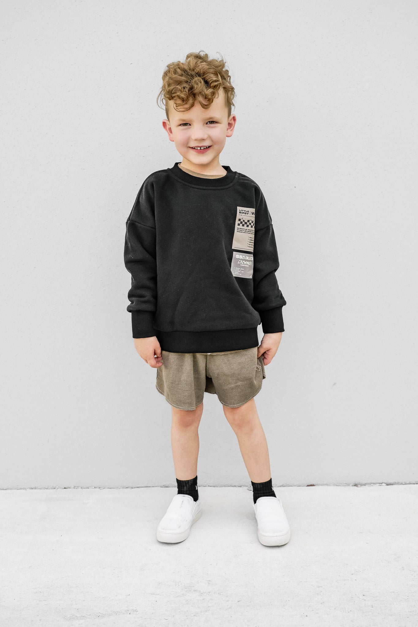 Core Values Elevated Crewneck - Black