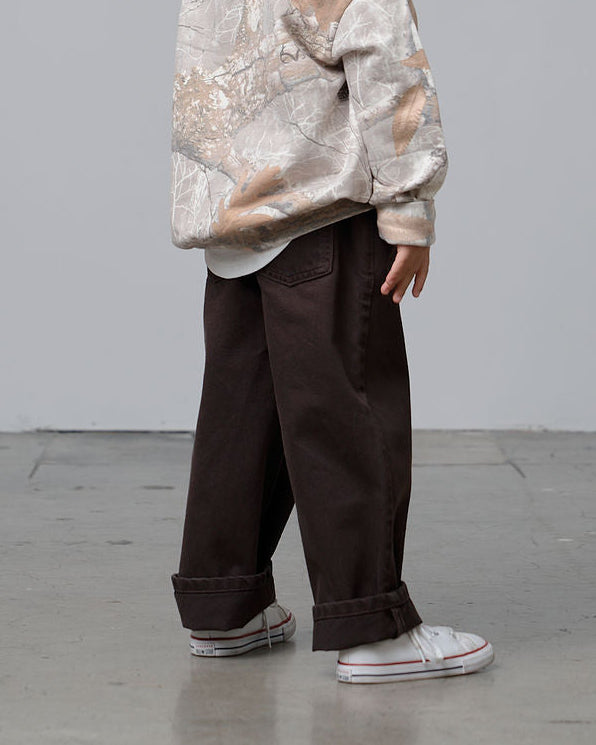 Baggy Jeans - Brown