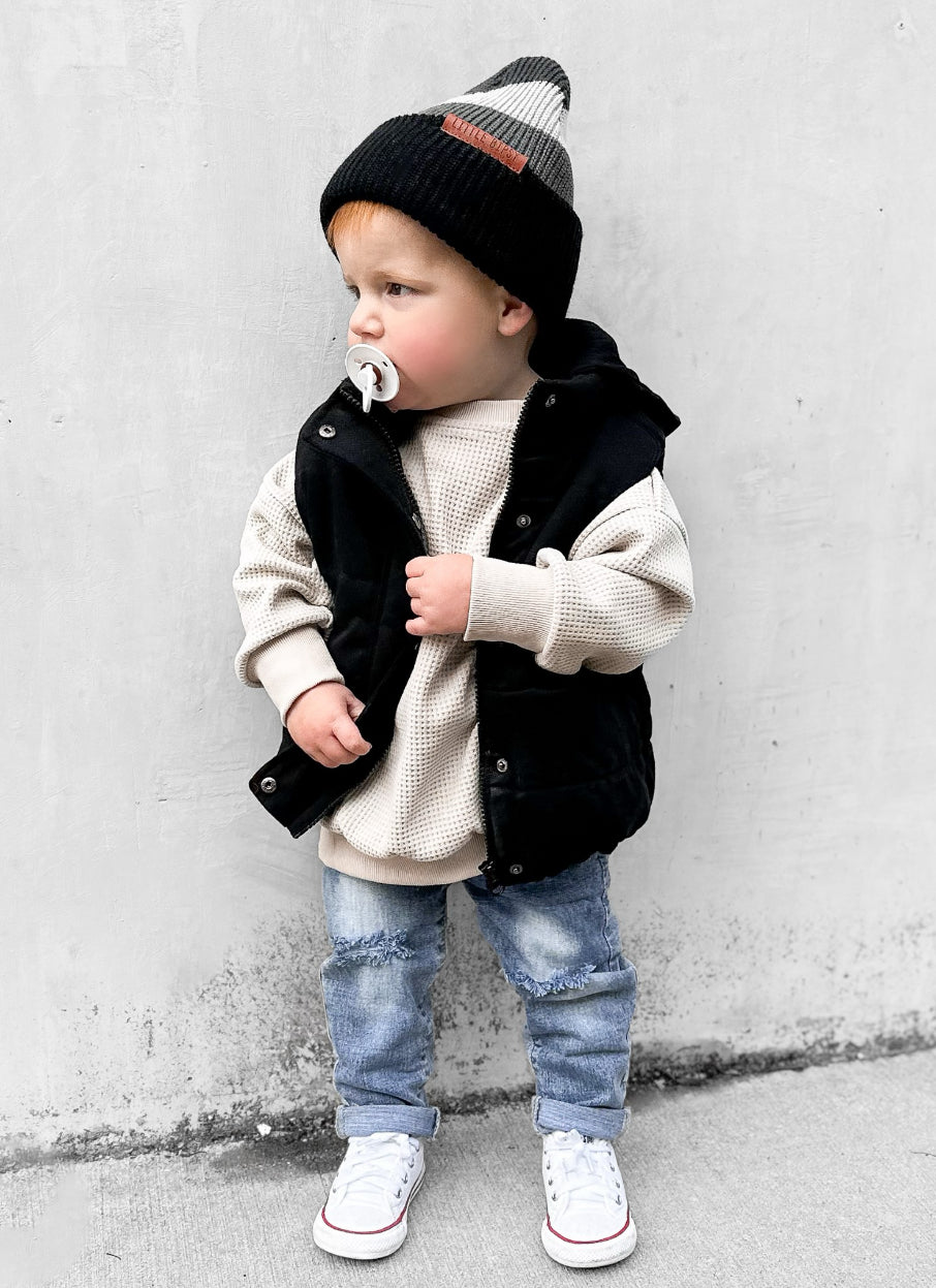 Baby Relaxed Fit Distressed Denim