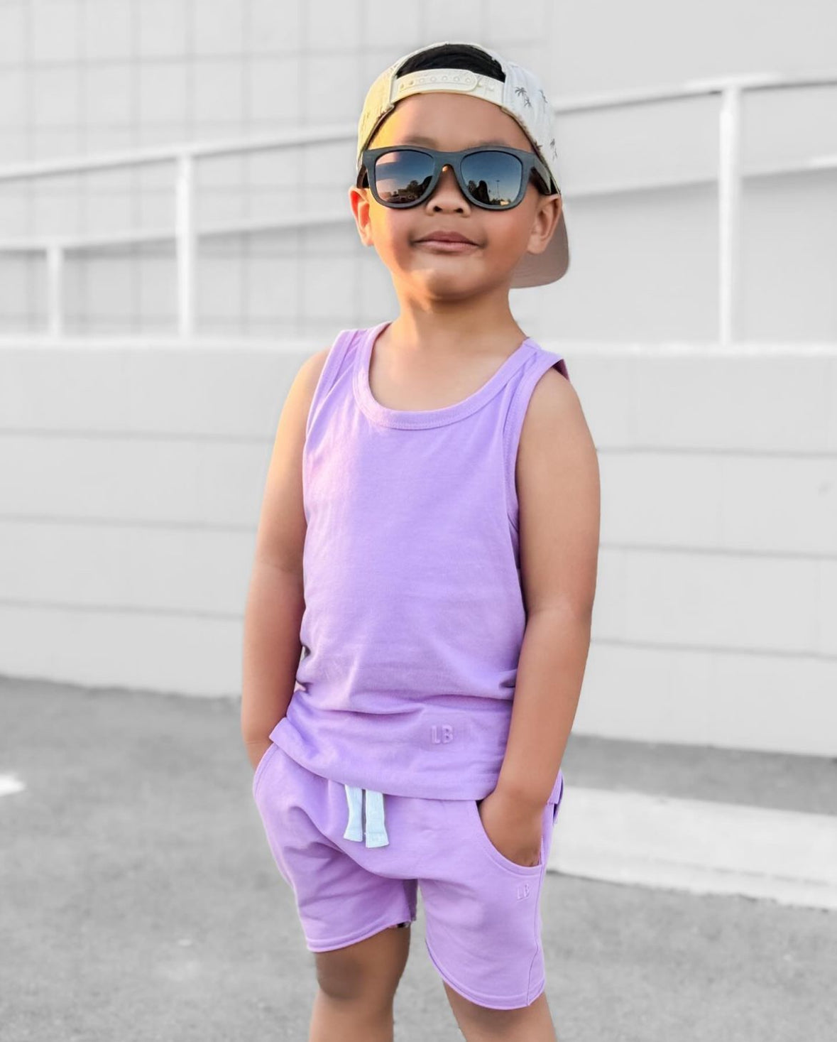 Elevated Tank Top - Electric Lilac