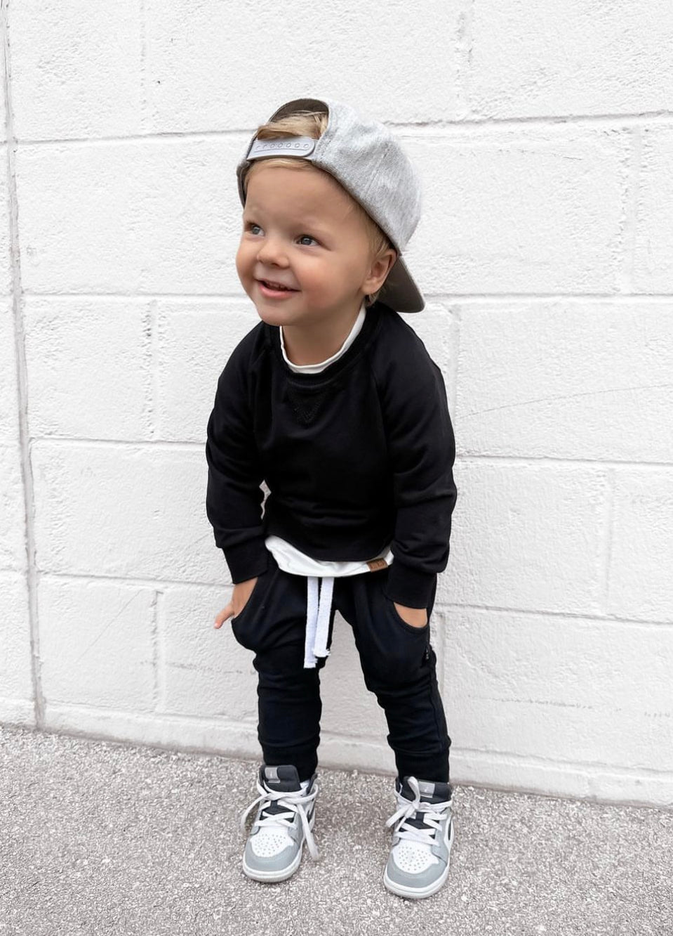 Baby boy black sweatpants on sale