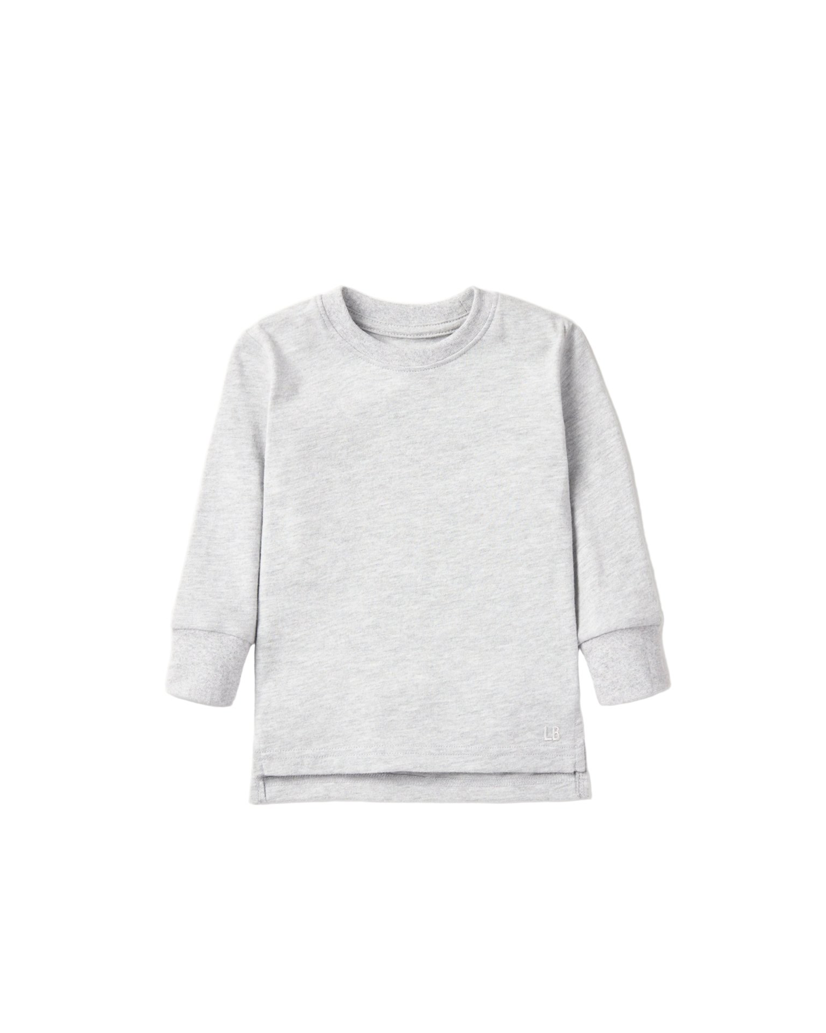 Long Sleeve Elevated Tee - Grey