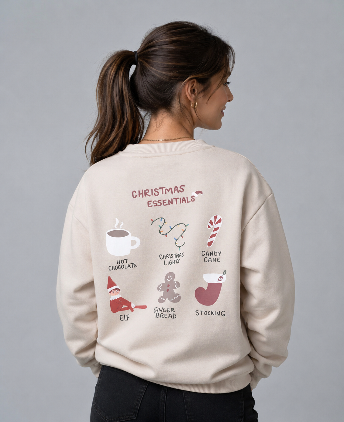 Adult Christmas Essentials Crewneck