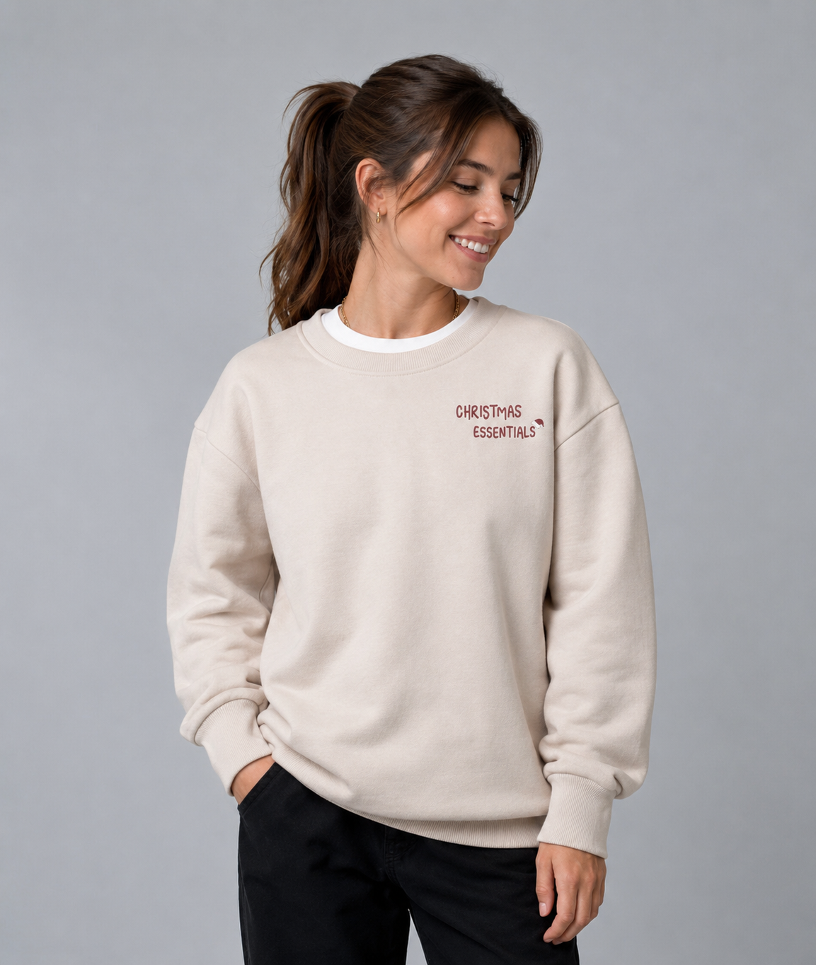Adult Christmas Essentials Crewneck