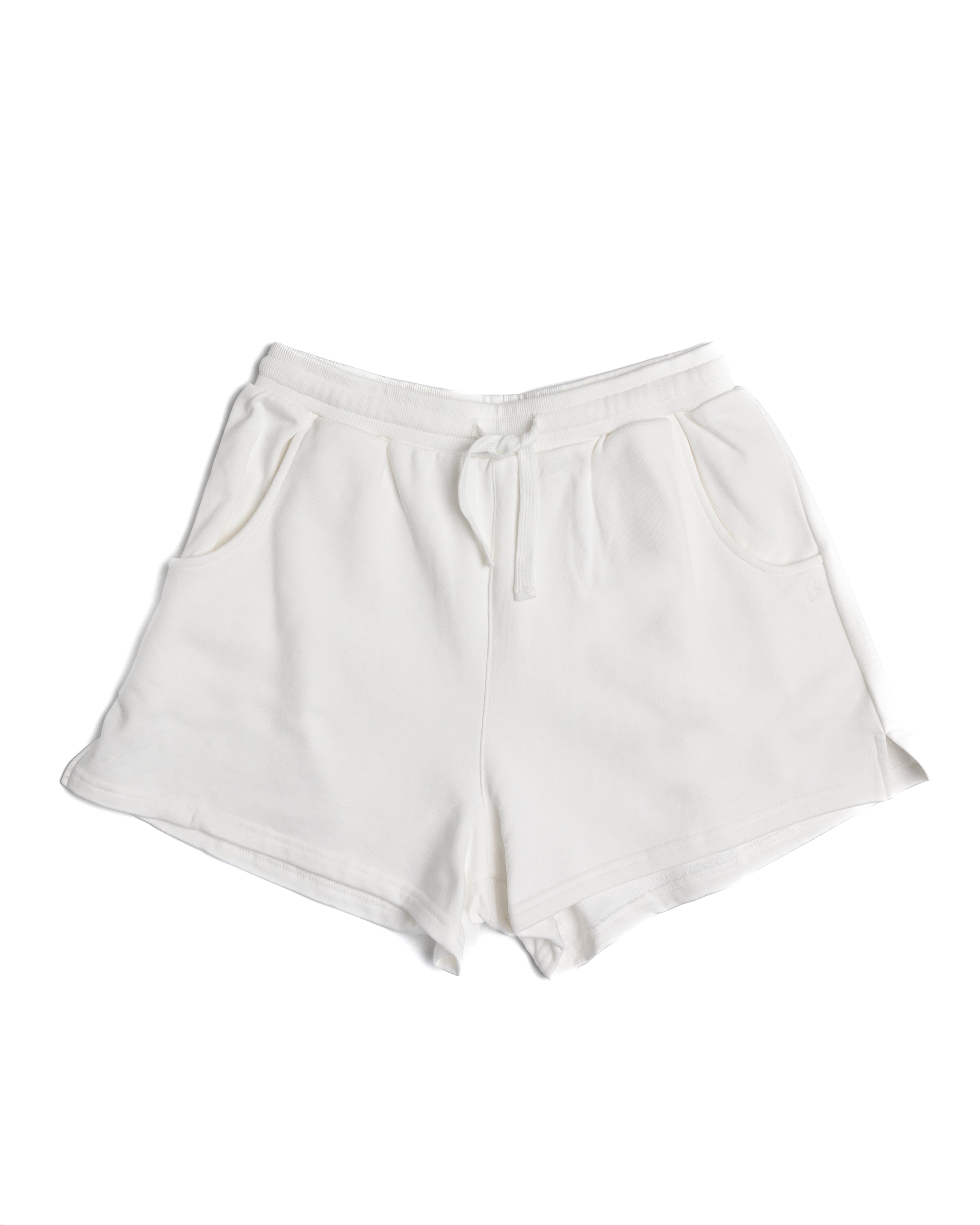 Adult Sweatshort - White