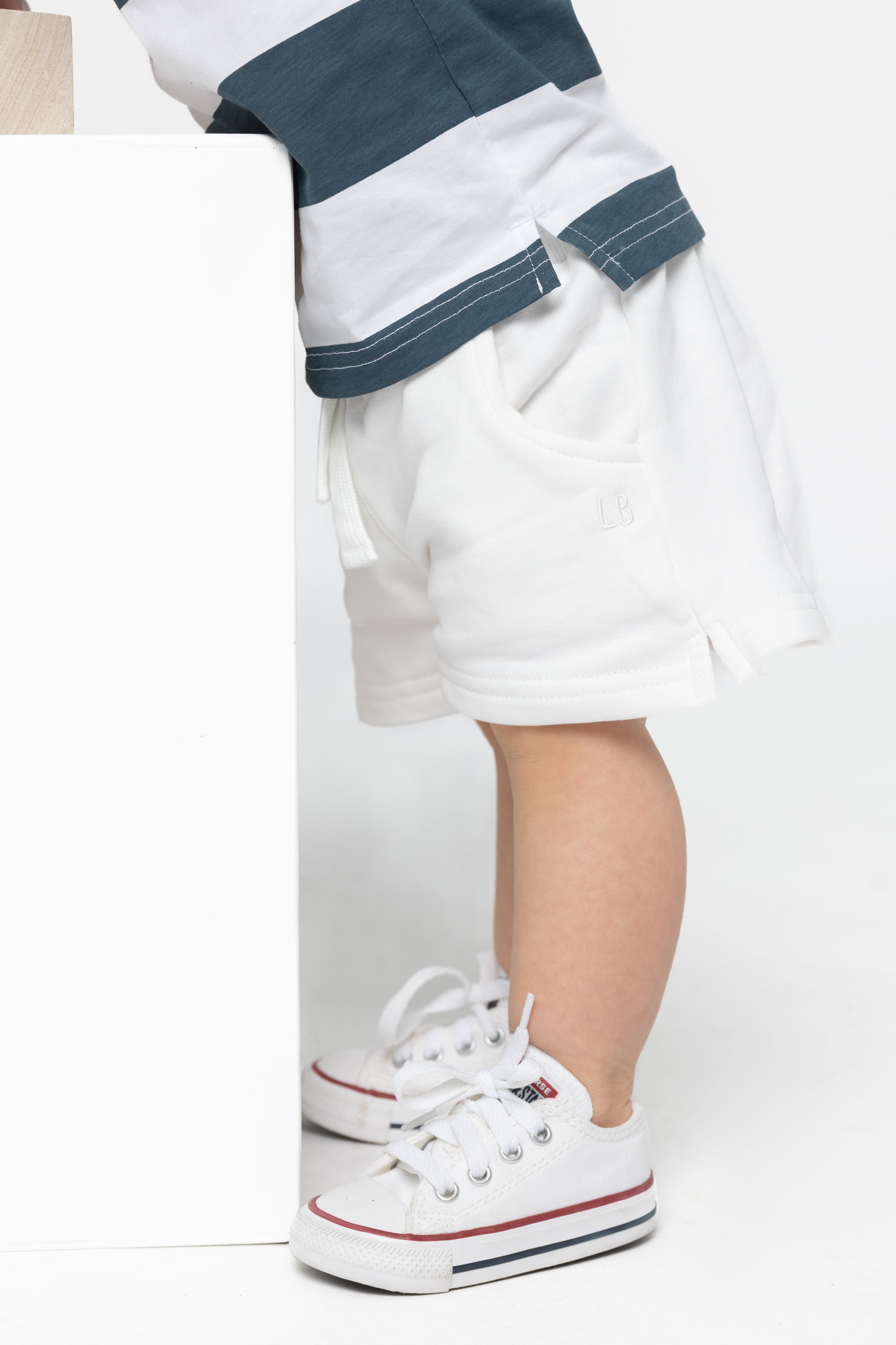 Sweatshort - White