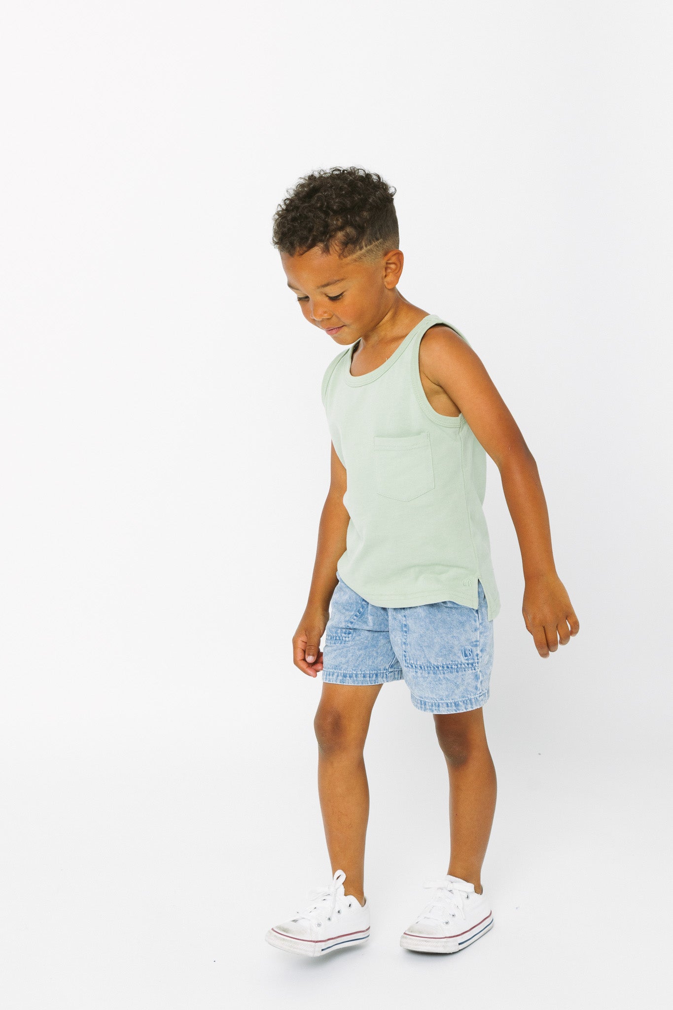 Boy's Chambray Short