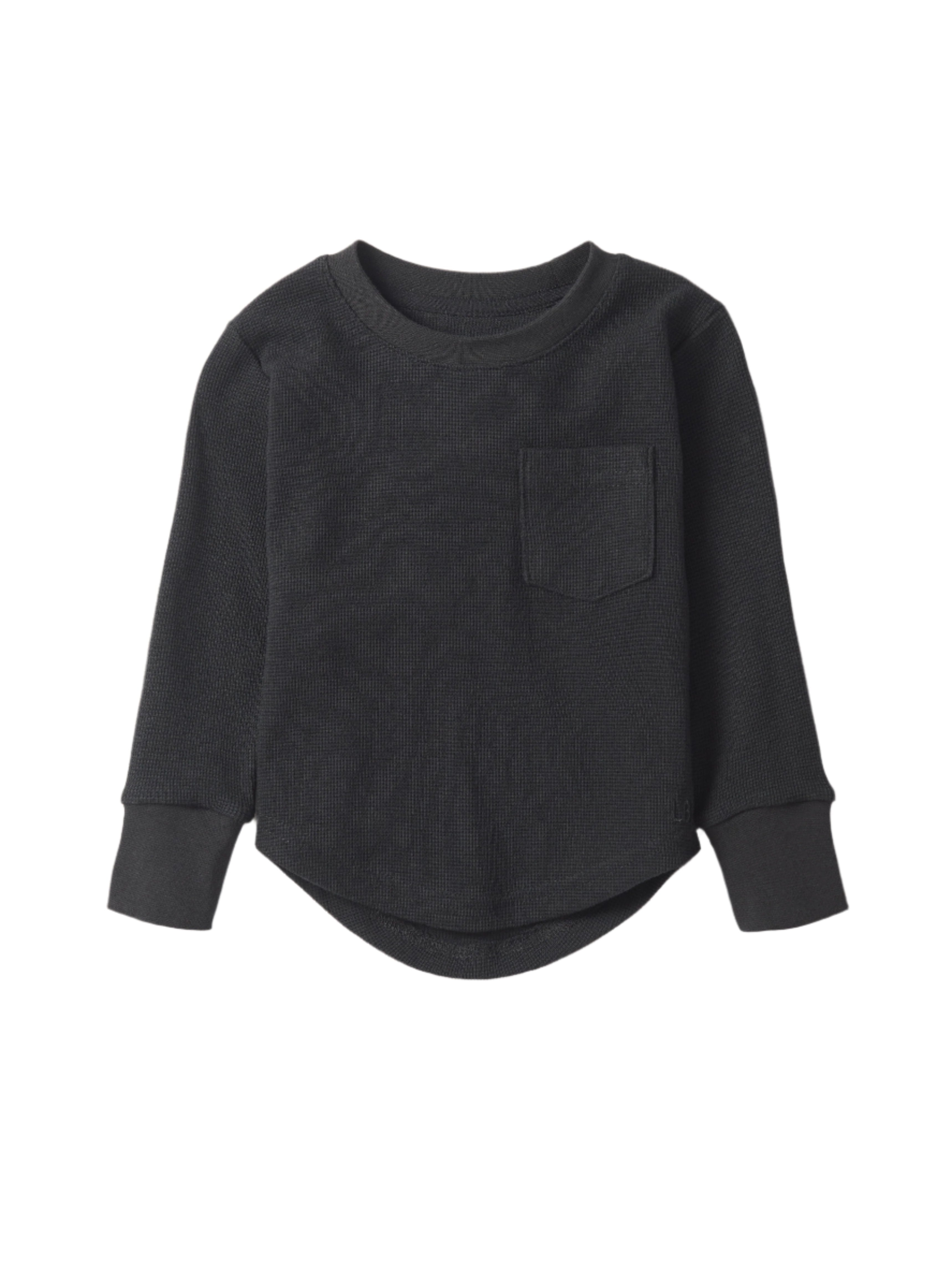 Waffle Top - Black