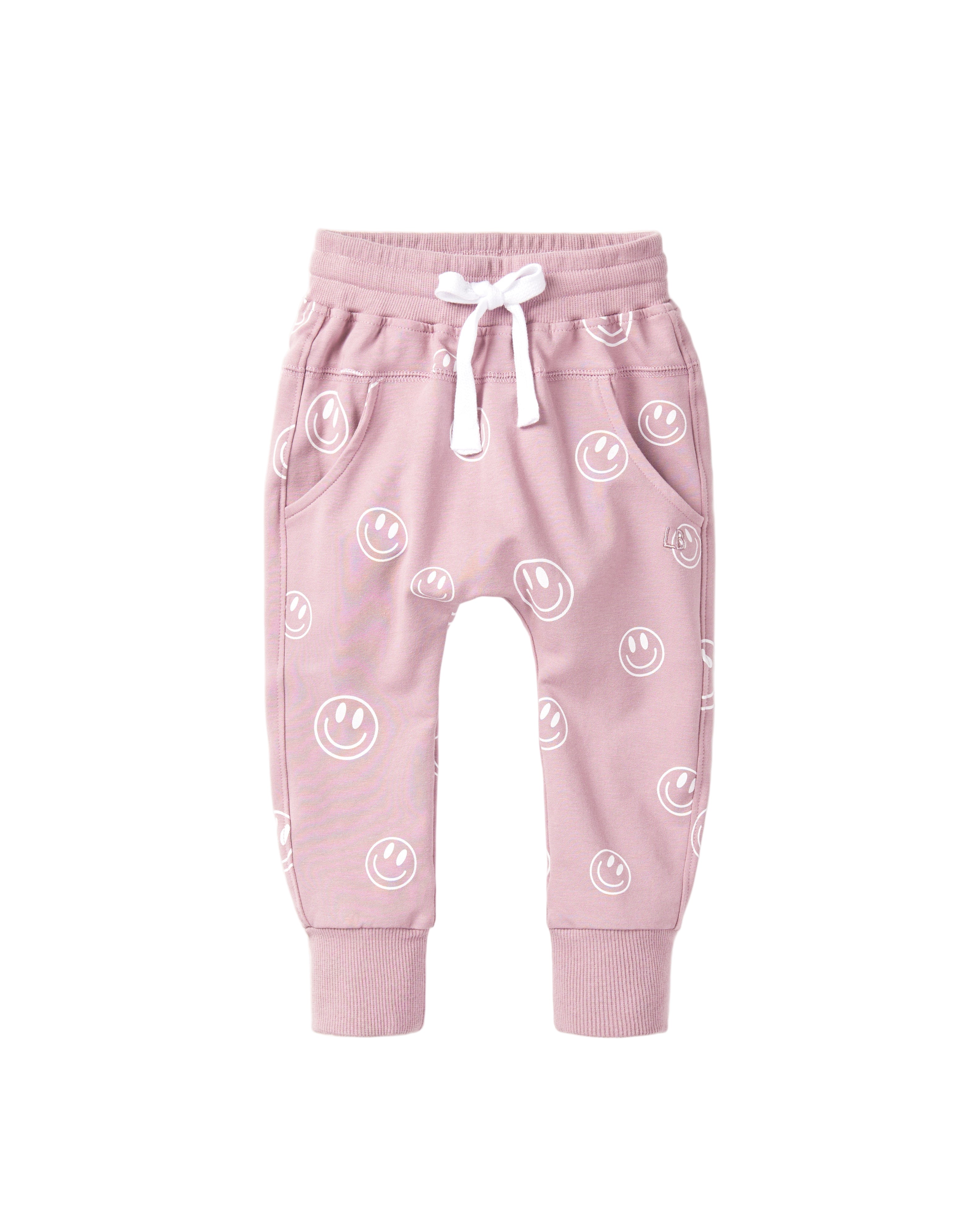 Smiley Jogger - Dusty Purple