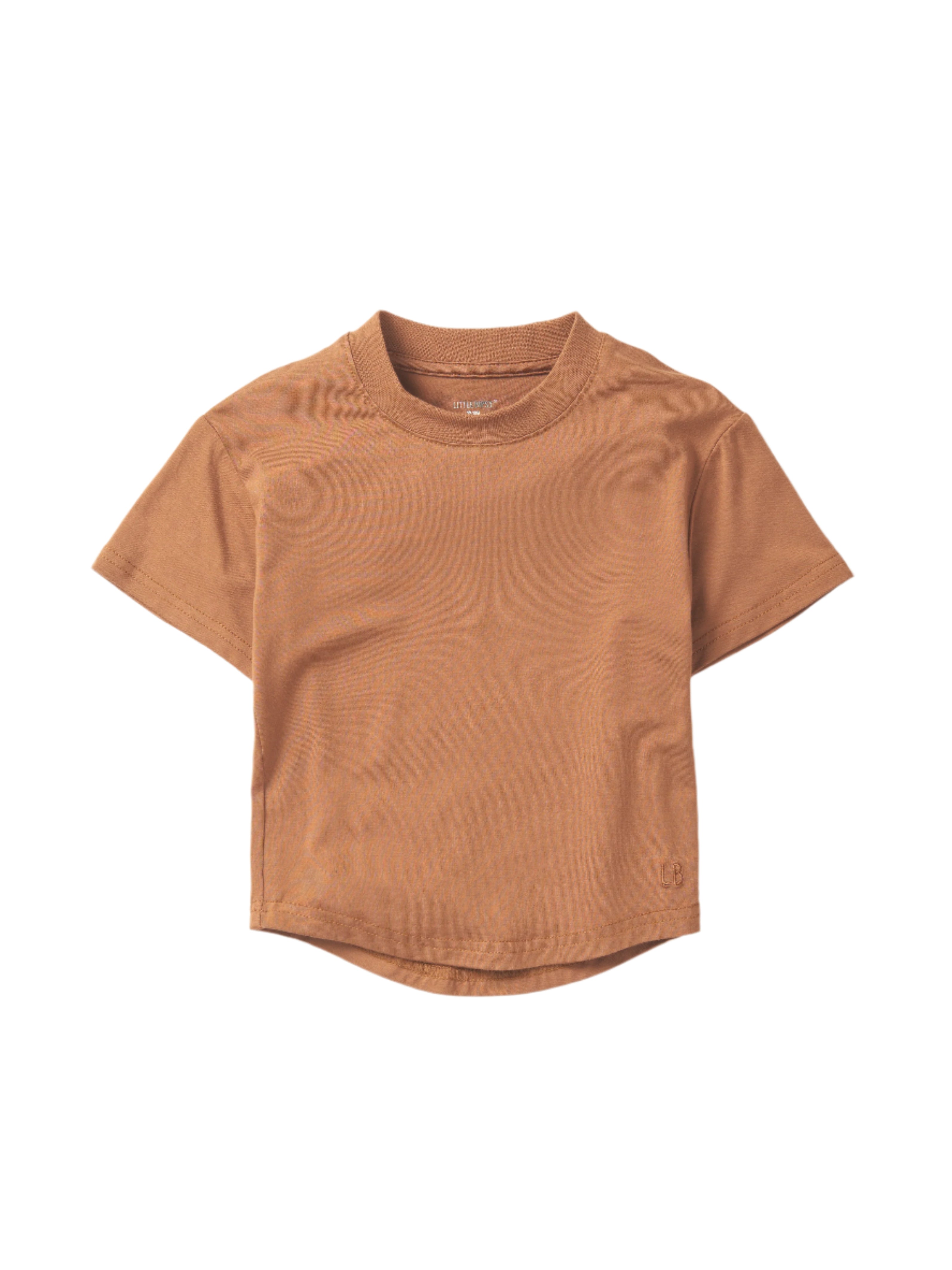 Oversized Bamboo Tee - Chestnut
