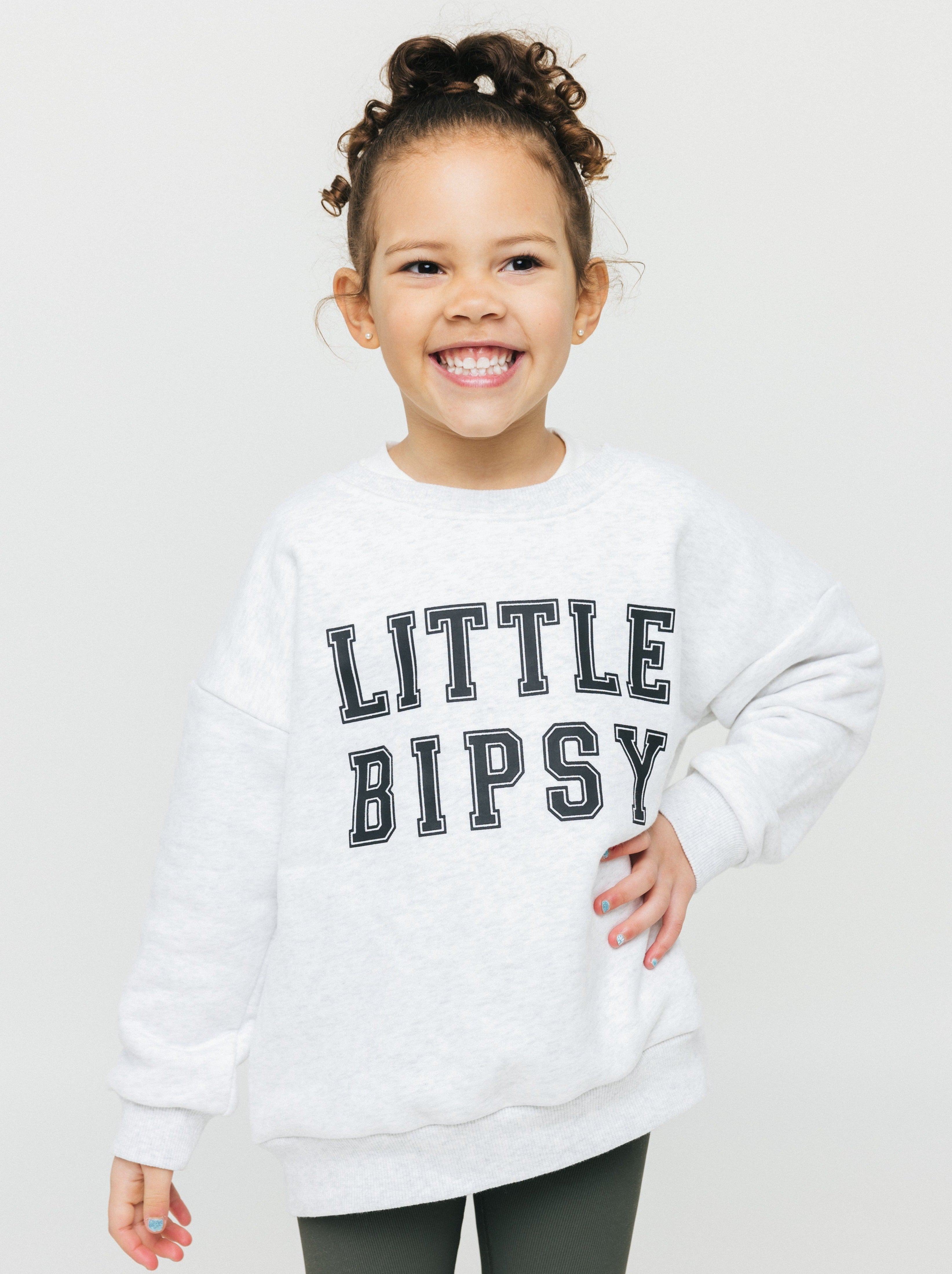 LB Collegiate Crewneck - Grey