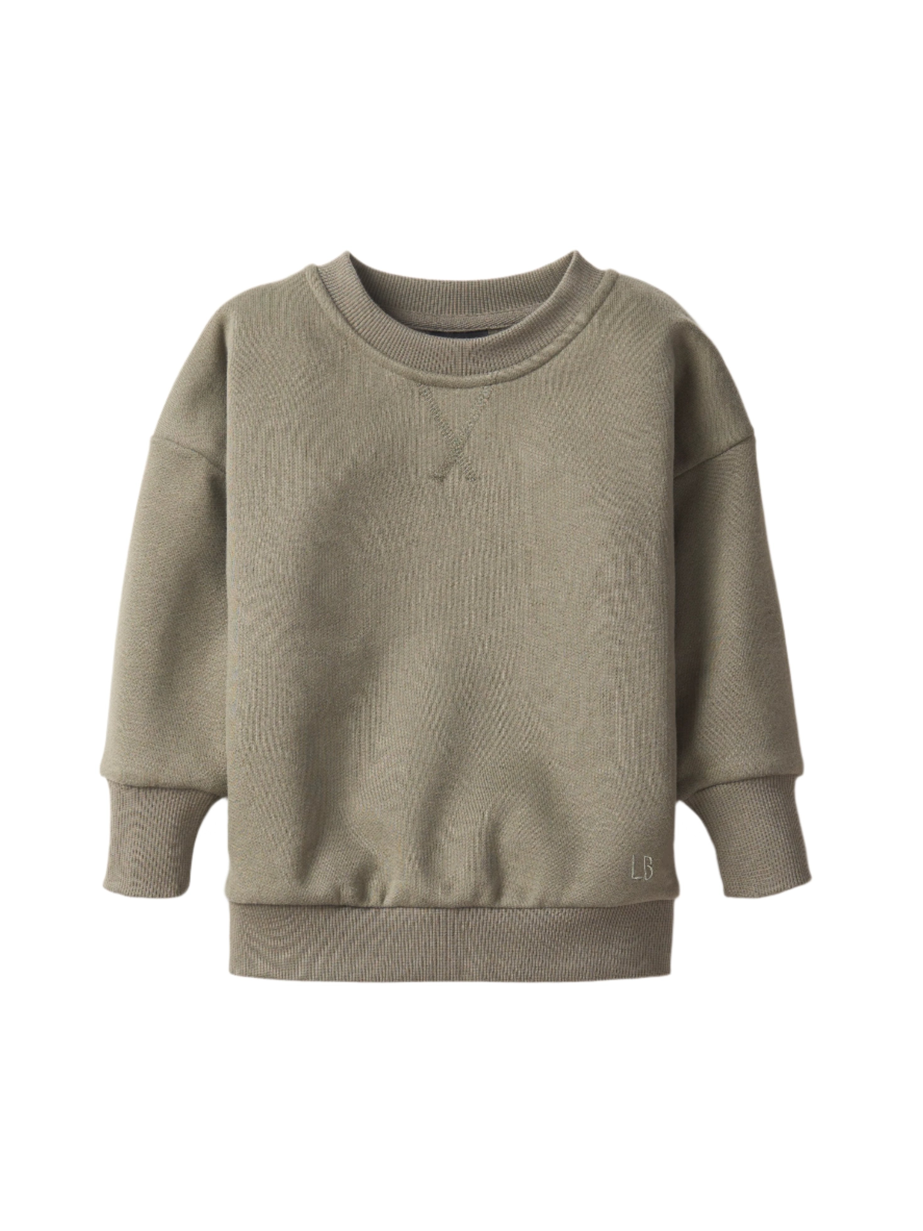 Elevated Crewneck - Army Green